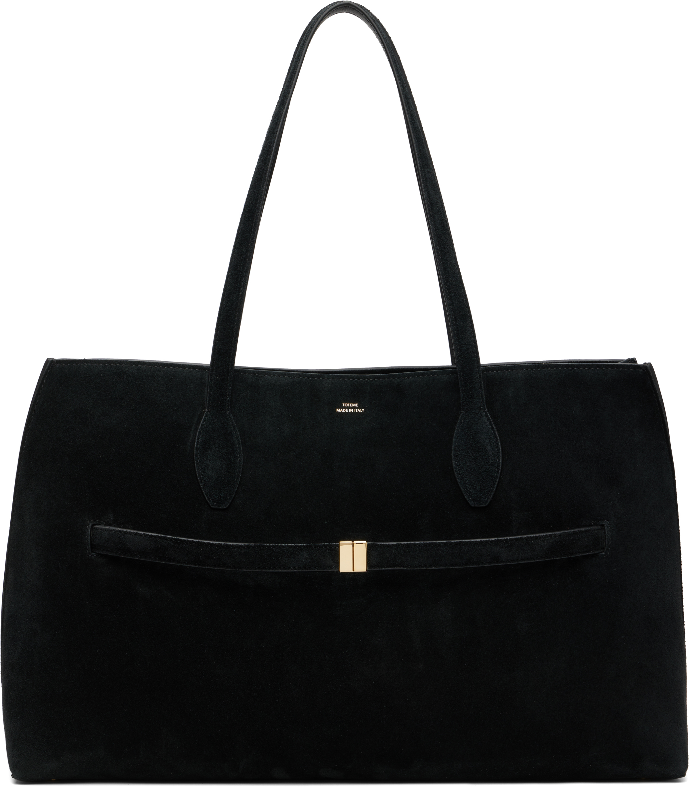 Black Suede Lounge Tote