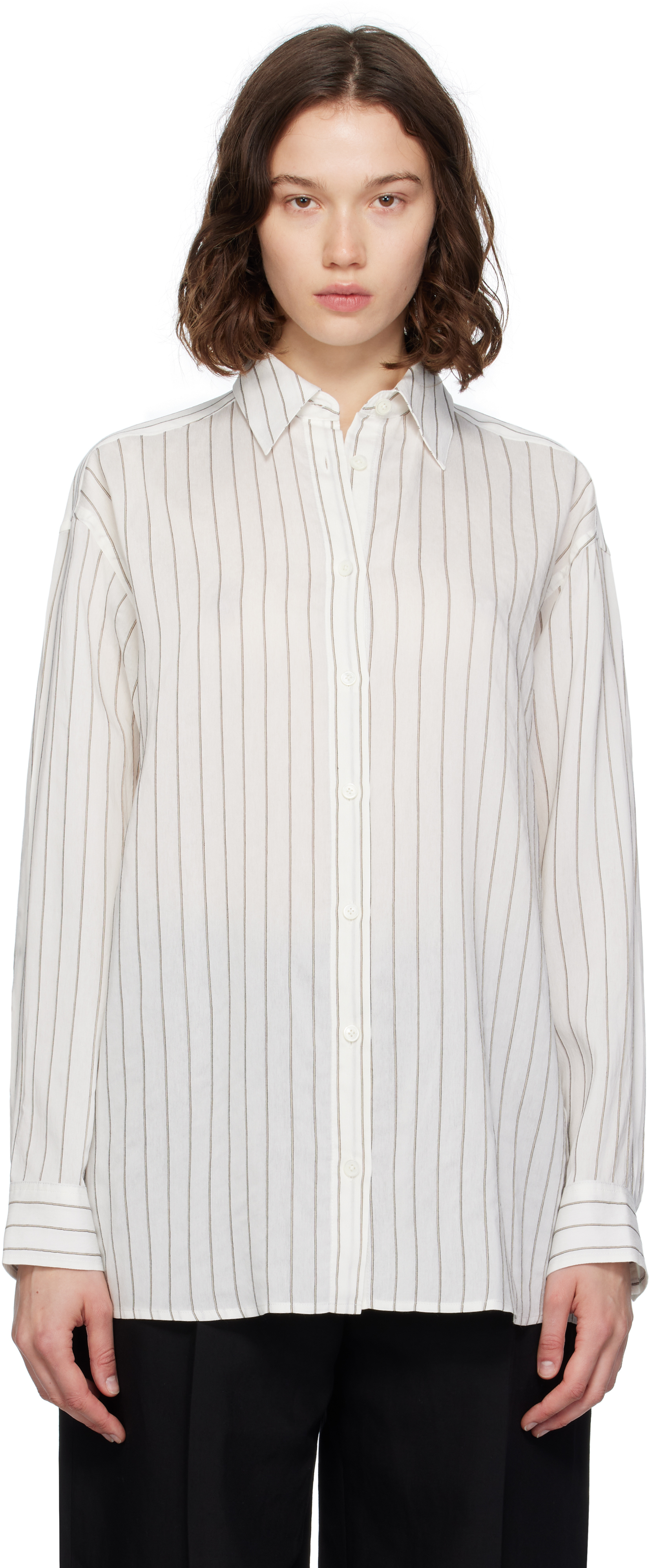 White Stripe Shirt