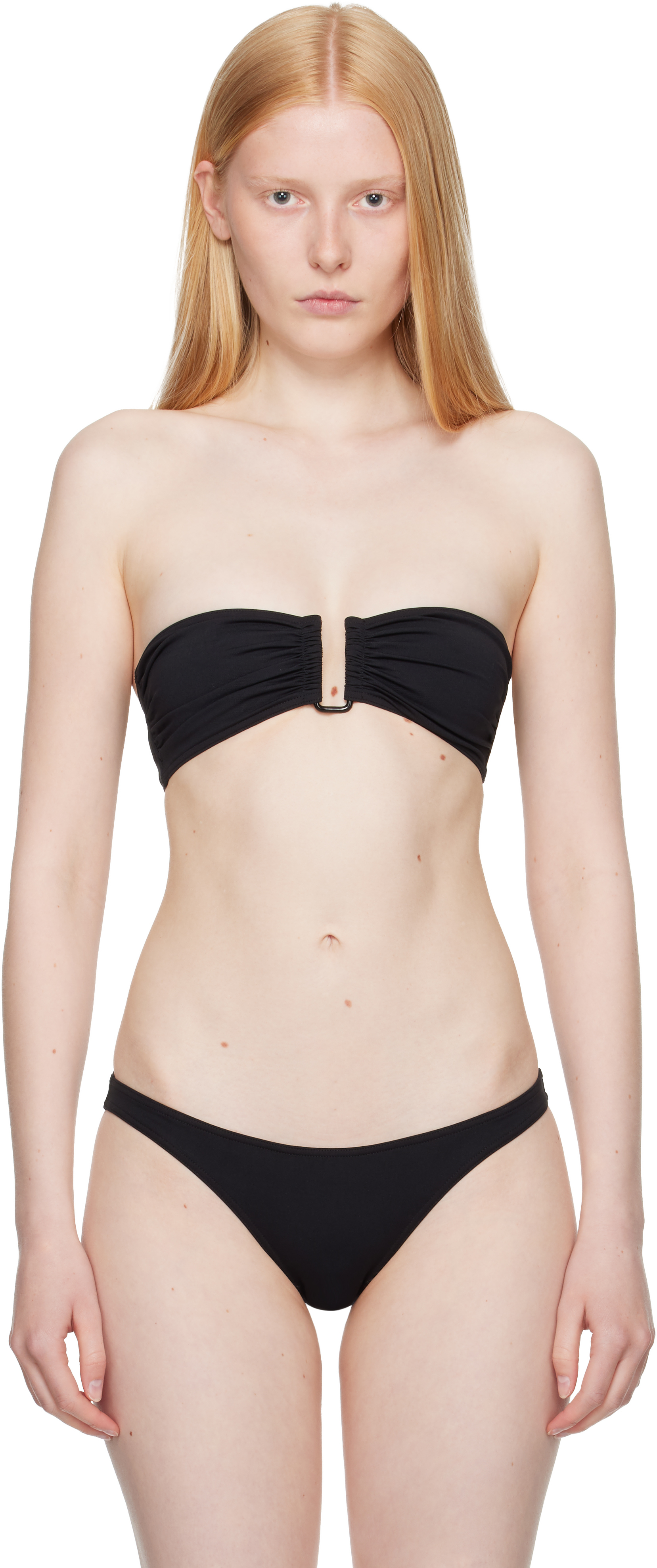 Black Show Bandeau Bikini Top