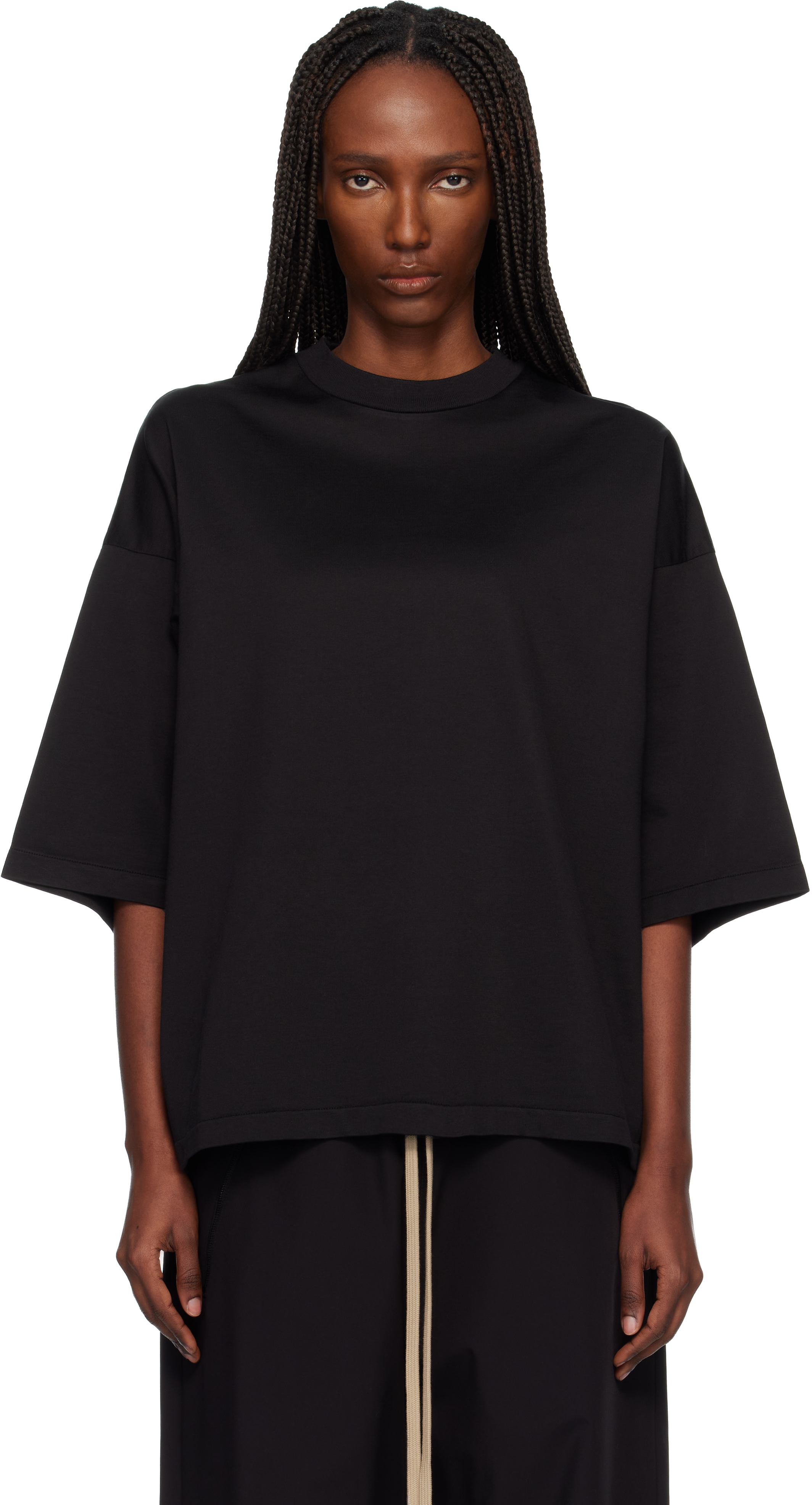 Fear Of God Black Relaxed S/s T-shirt