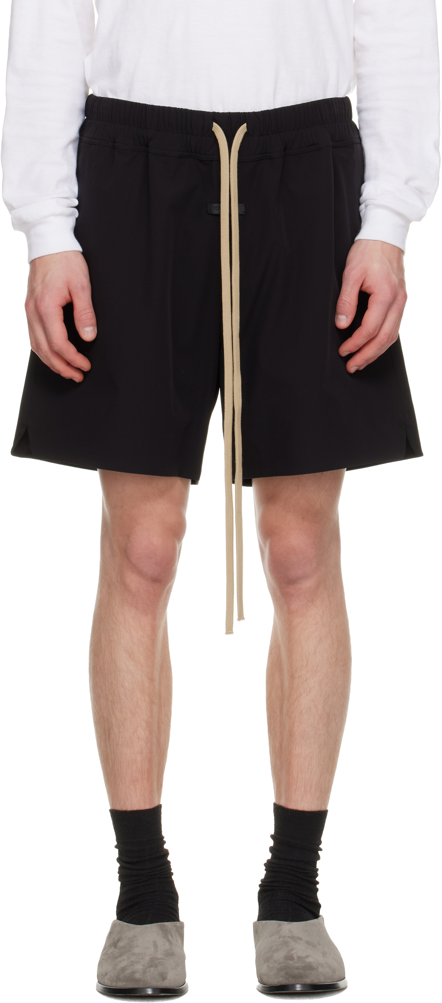 Fear of God Black Tech Running Shorts