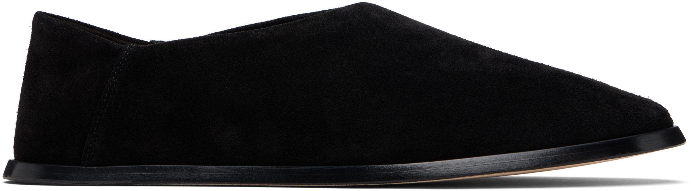 Fear of God: Brown Slip On Loafers | SSENSE