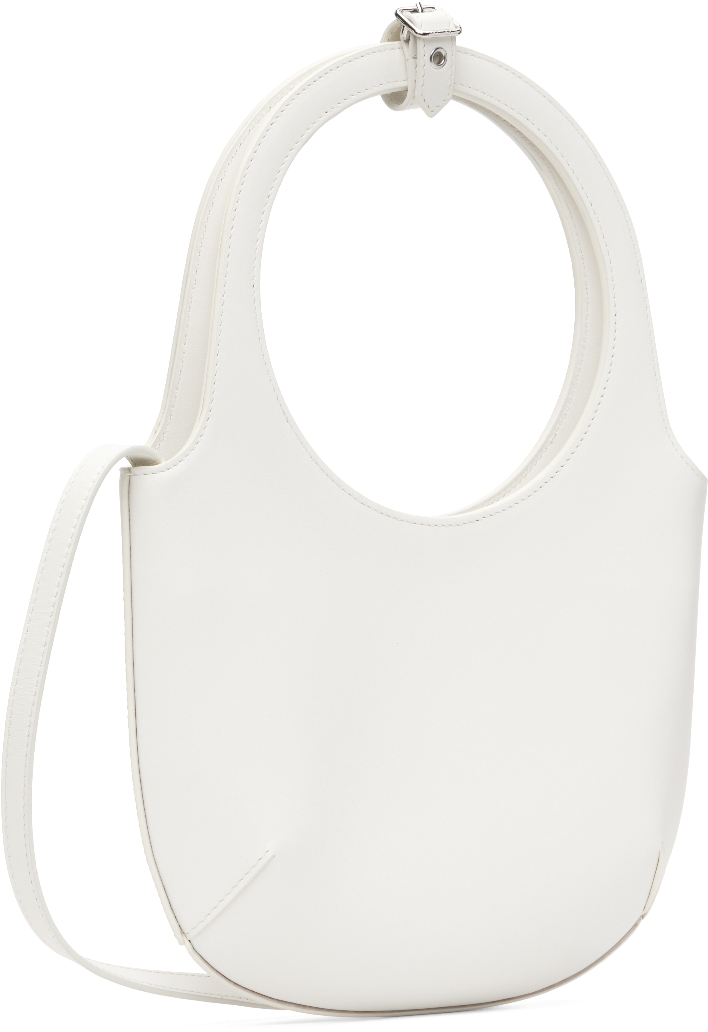 Courrèges White Holy Leather Bag