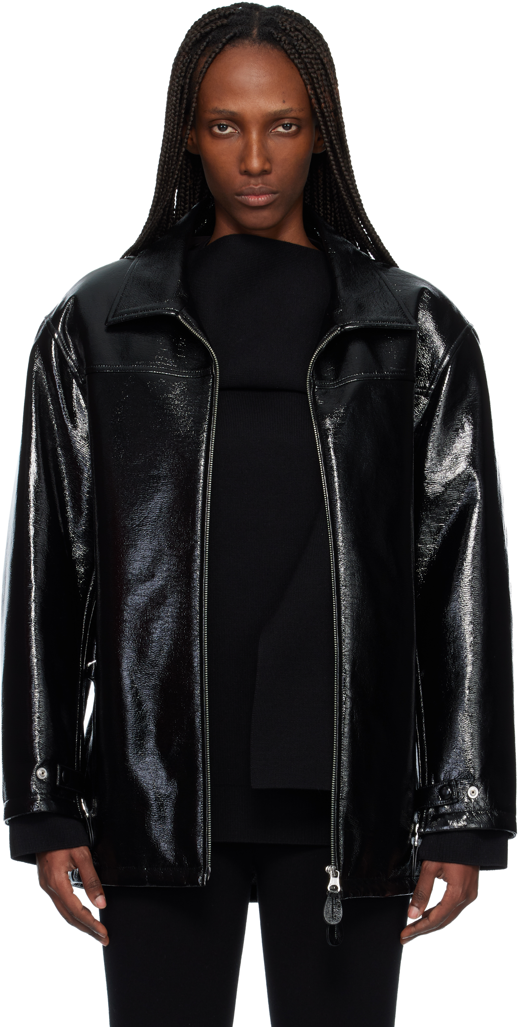 courreges レザージャケット コート Courreges(クレージュ) レザージャケット・コート(レディース) - 海外