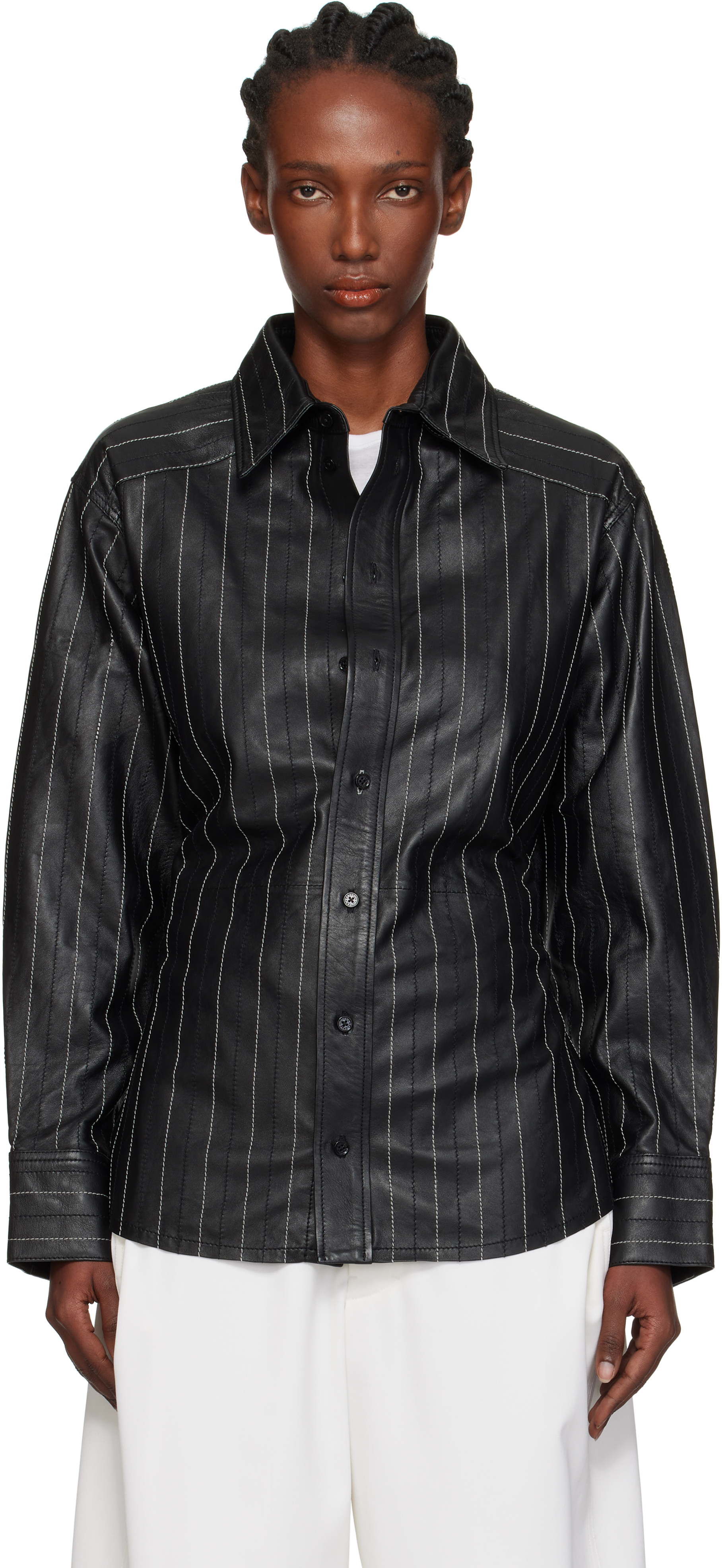 Robe Chemise Une Robe CintrÃ©e Manche Longue Chemisier CintrÃ