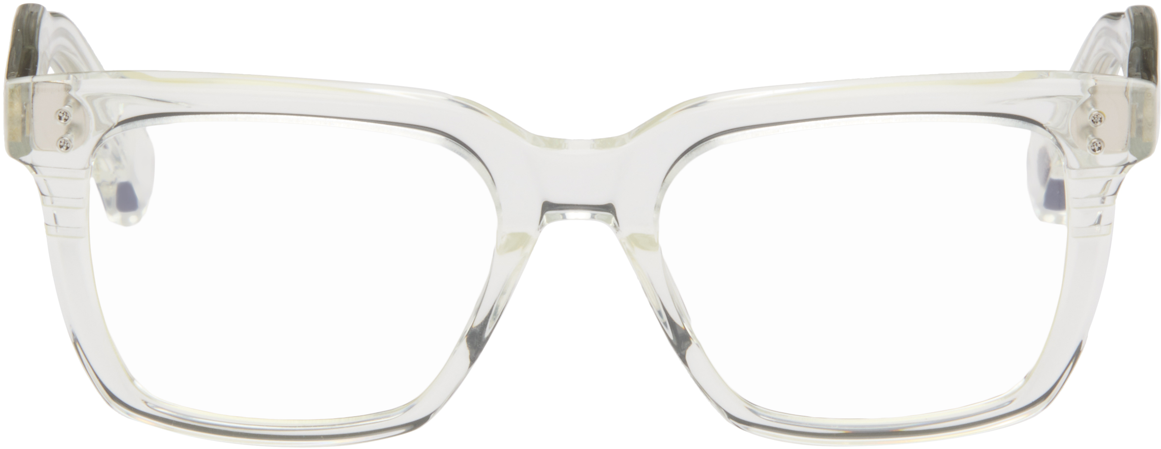 Dita Transparent Sequoia Glasses In Transparent