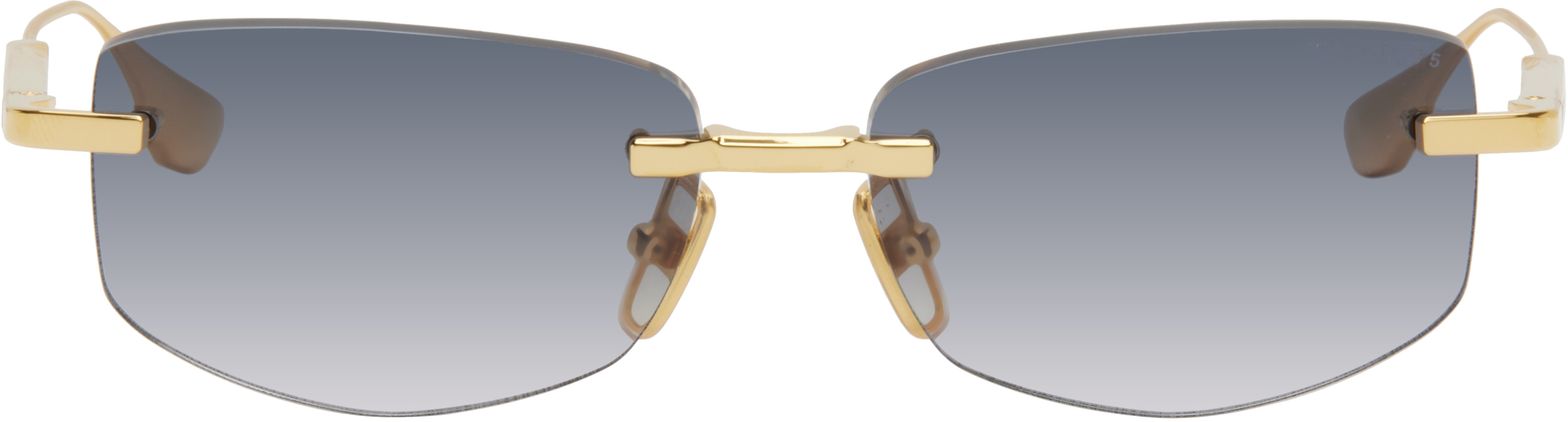 Gold & Black TRYSIM.75 Sunglasses