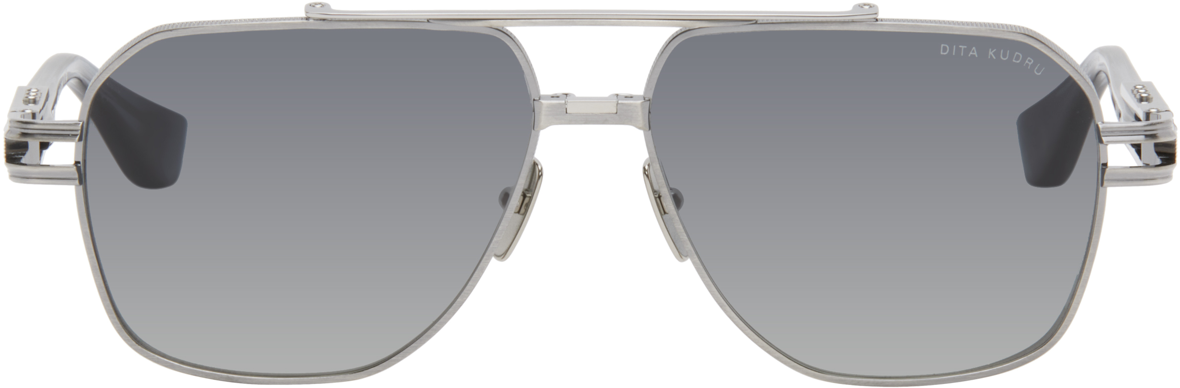 Gunmetal & Blue KUDRU Sunglasses