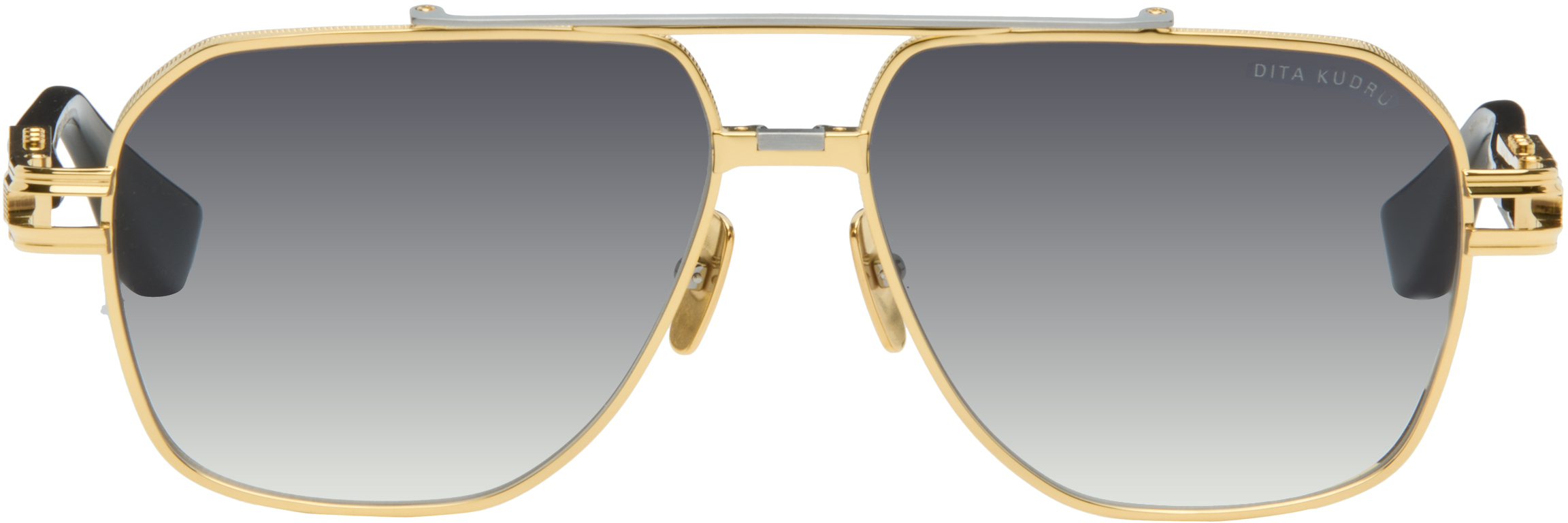 Gold & Silver KUDRU Sunglasses