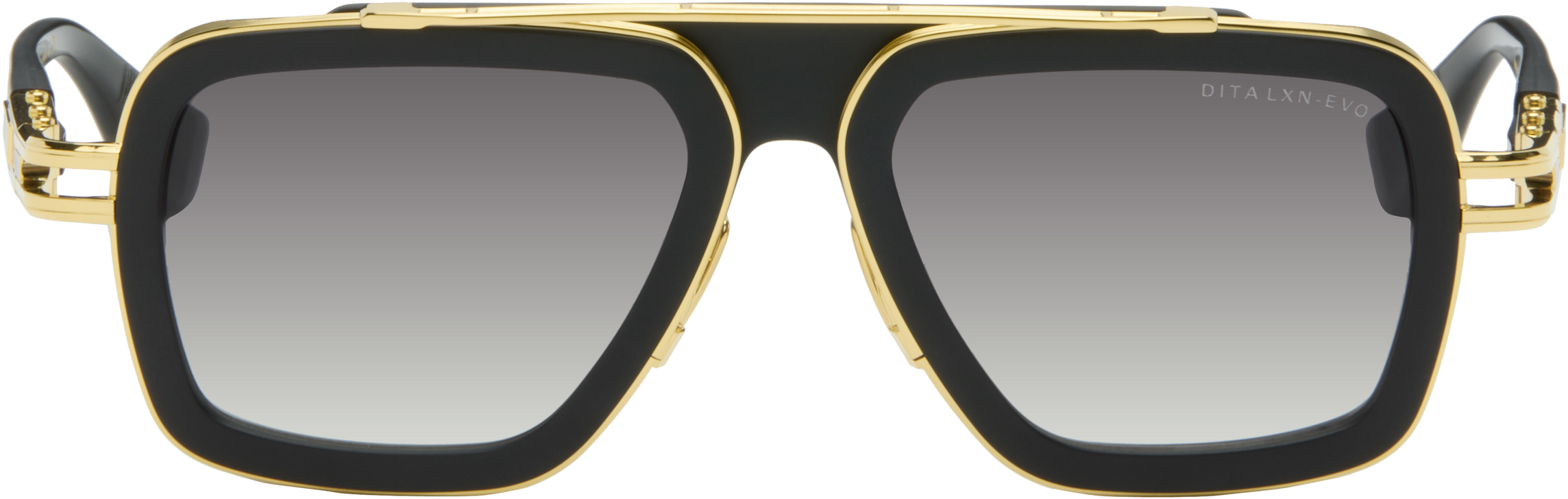 Black & Gold LXN-EVO Sunglasses