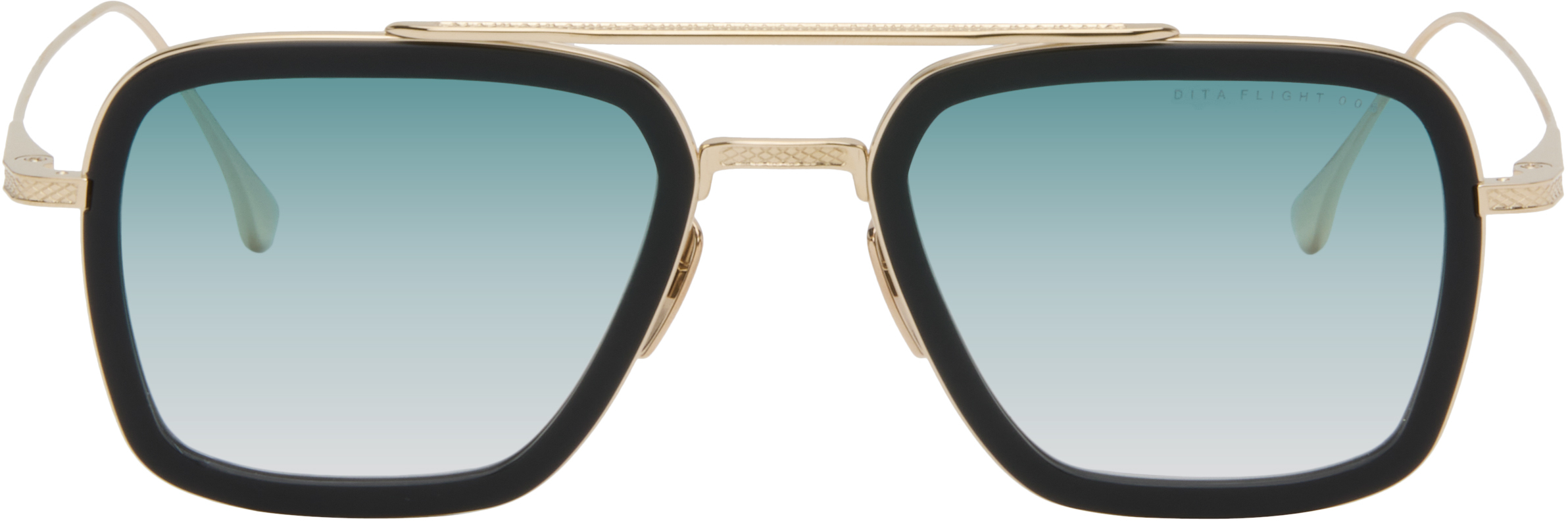 Black & Gold FLIGHT.006 Sunglasses