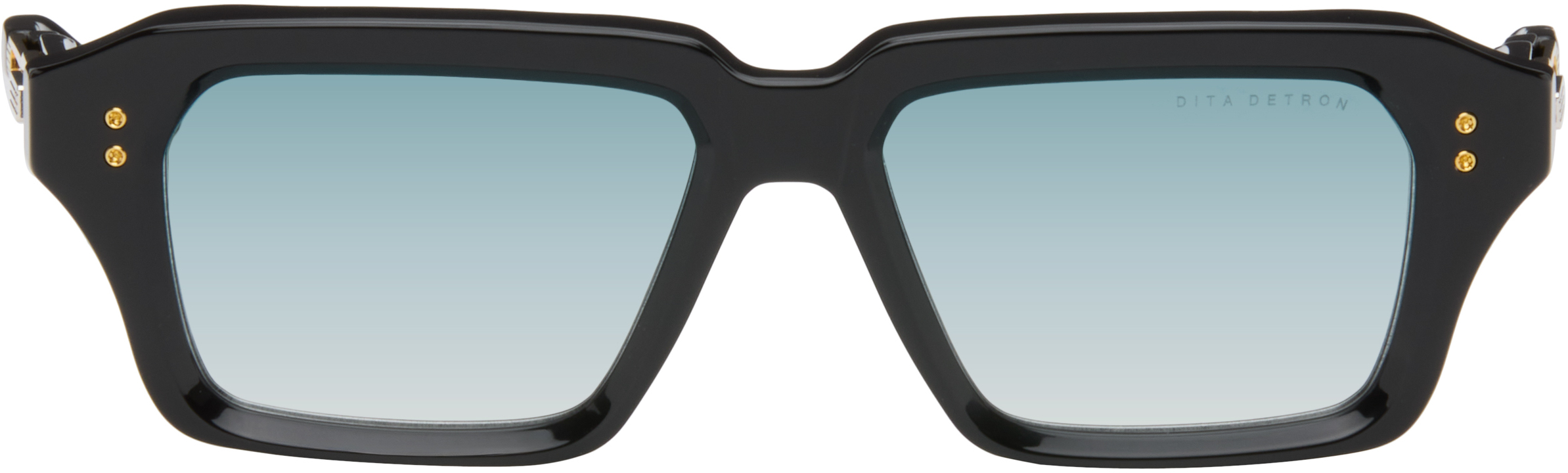 SSENSE Exclusive Black DETRON Sunglasses