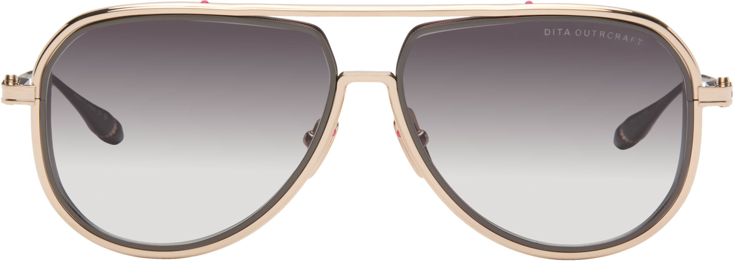 Gunmetal & Gold OUTRCRAFT Sunglasses