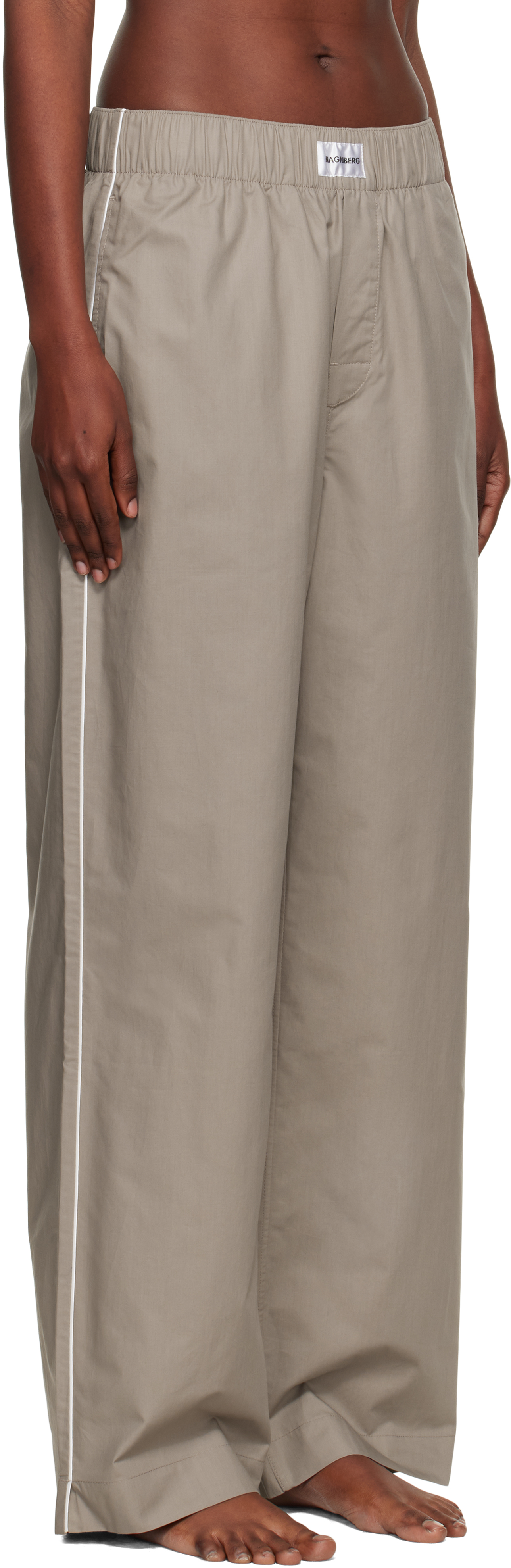 Magniberg Taupe Dolce Pyjama Pants In Neutral
