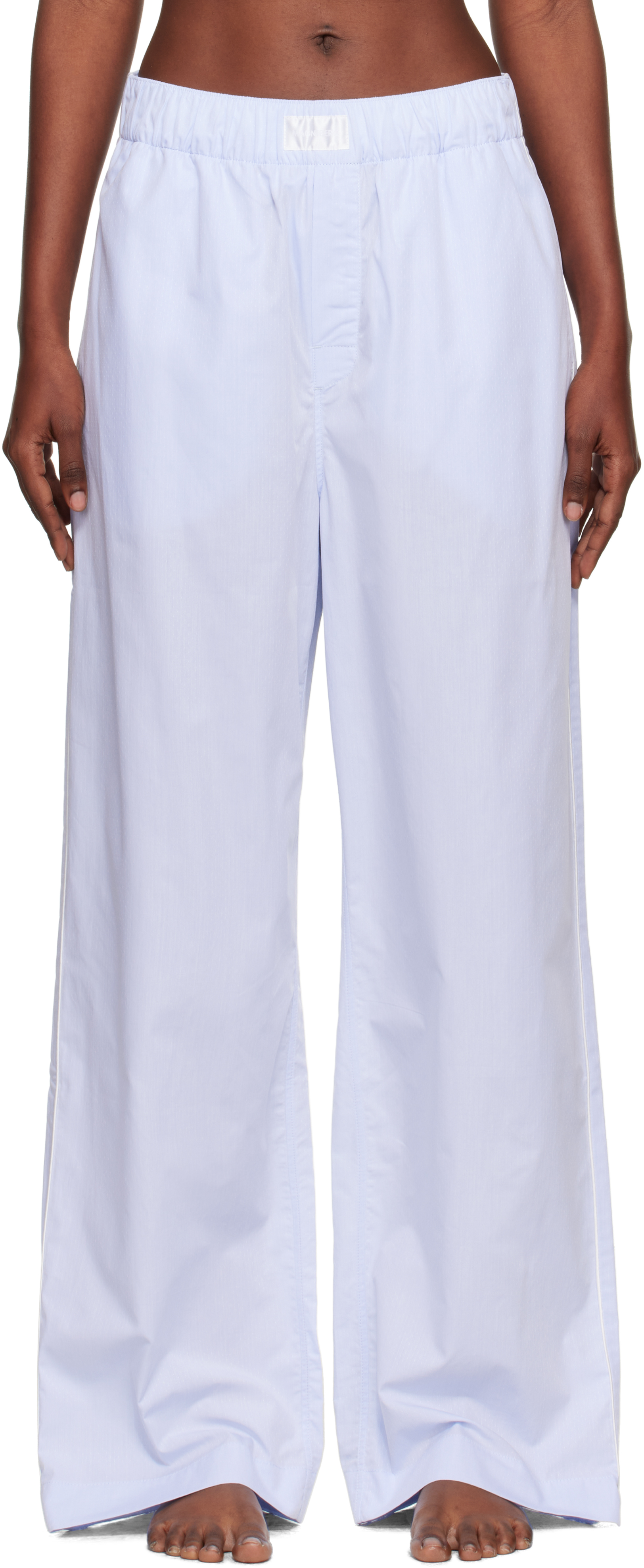 Magniberg Blue Dolce Pjyama Pants In White