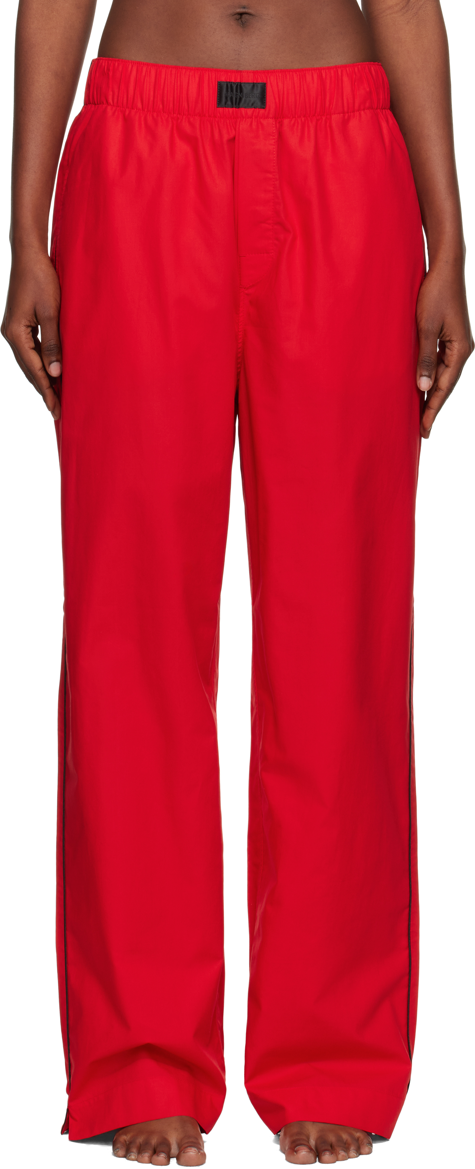 Magniberg Red Dolce Pyjama Pants In Red