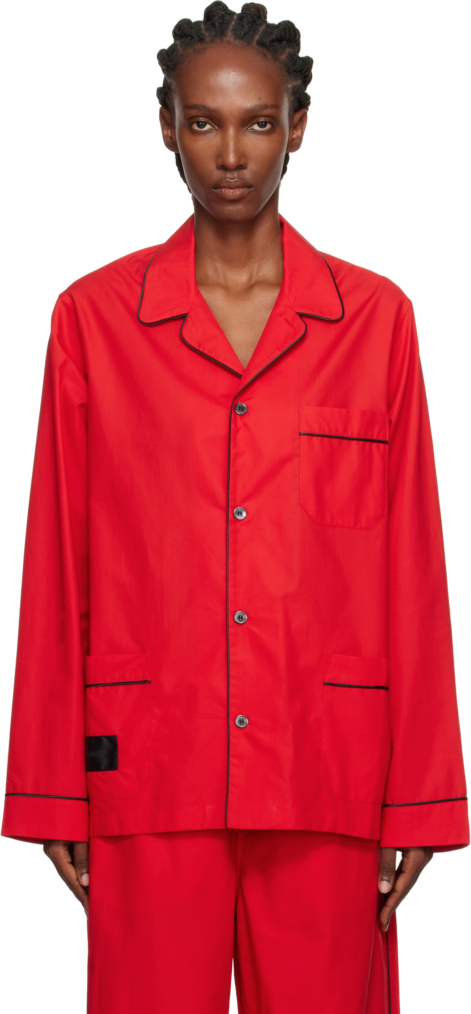 Magniberg Red Dolce Pyjama Shirt