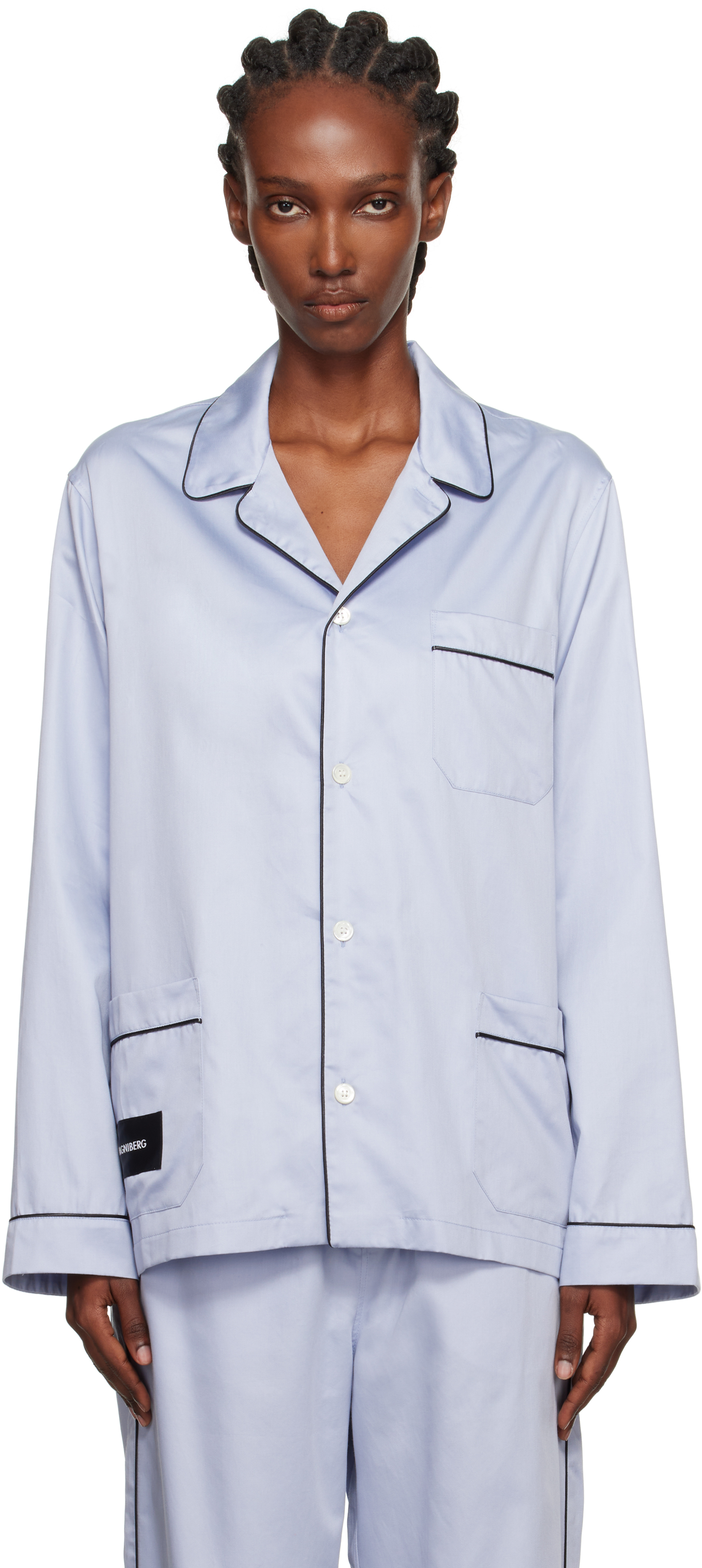 Magniberg Blue Sorbetto Pyjama Shirt
