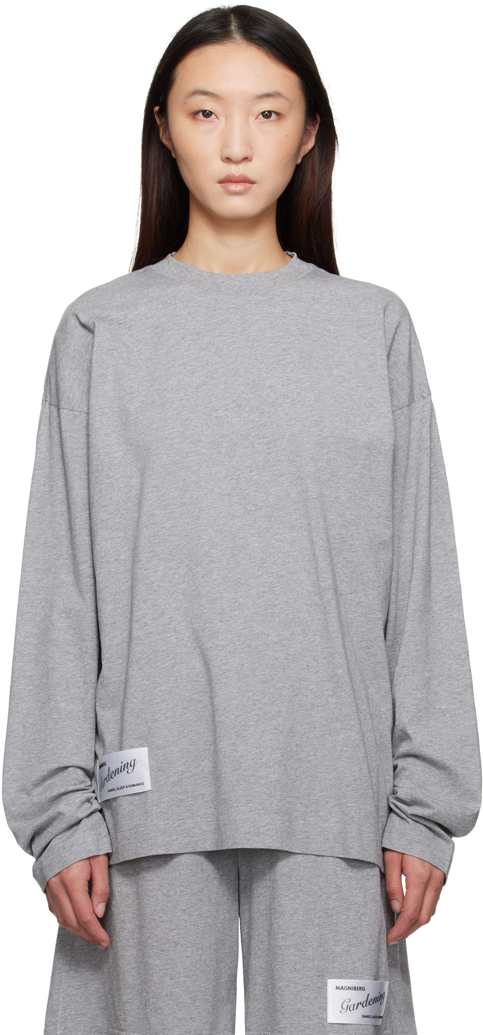Magniberg Gray Full Long Sleeve T-shirt