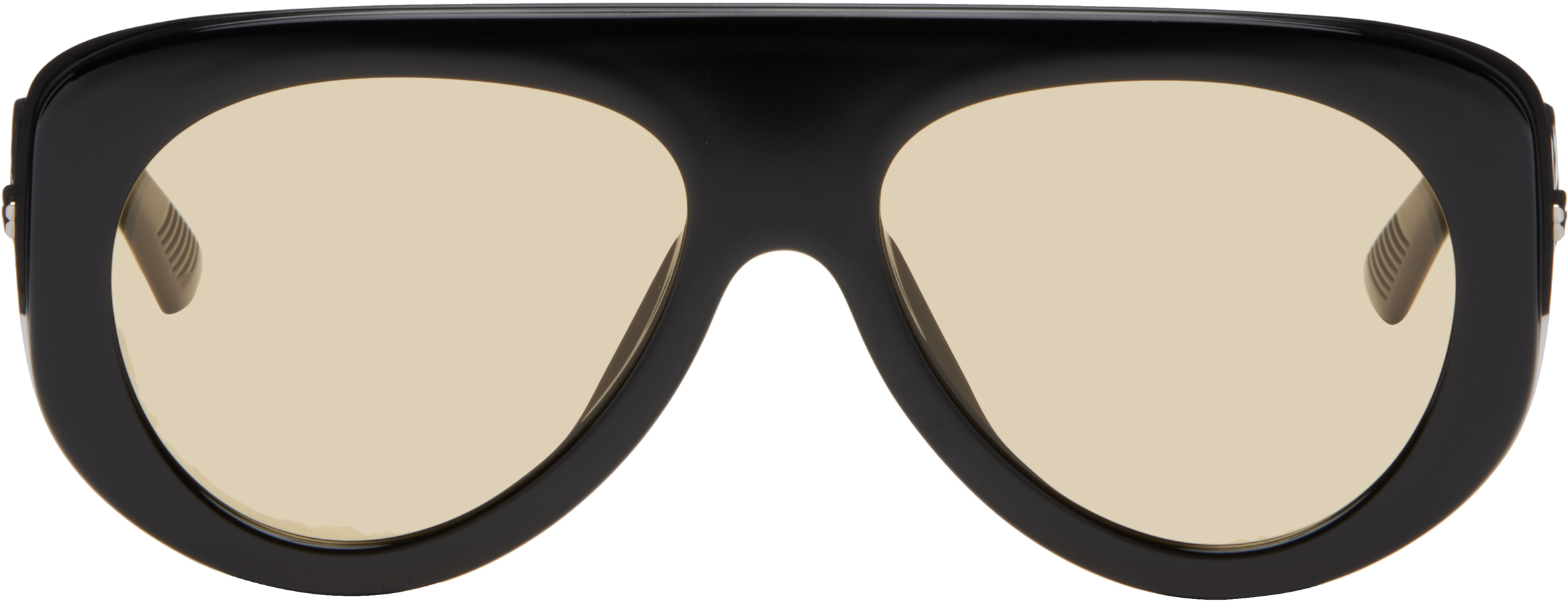 Black Osservatorio Aviator Sunglasses