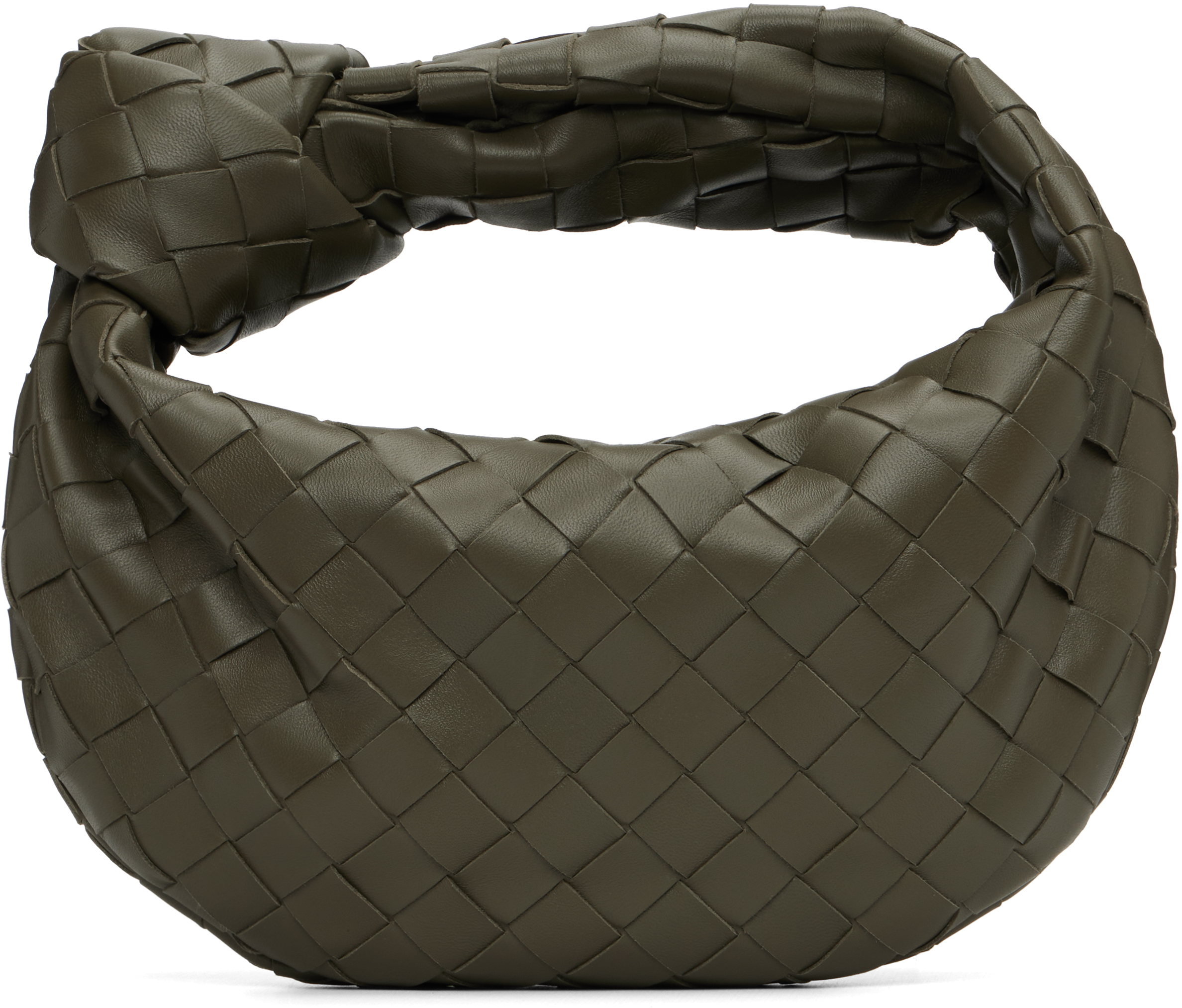 Bottega Veneta グリーン ミニ Jodie バッグ Bottega Veneta // Mini Jodie Bag – VSP Consignment