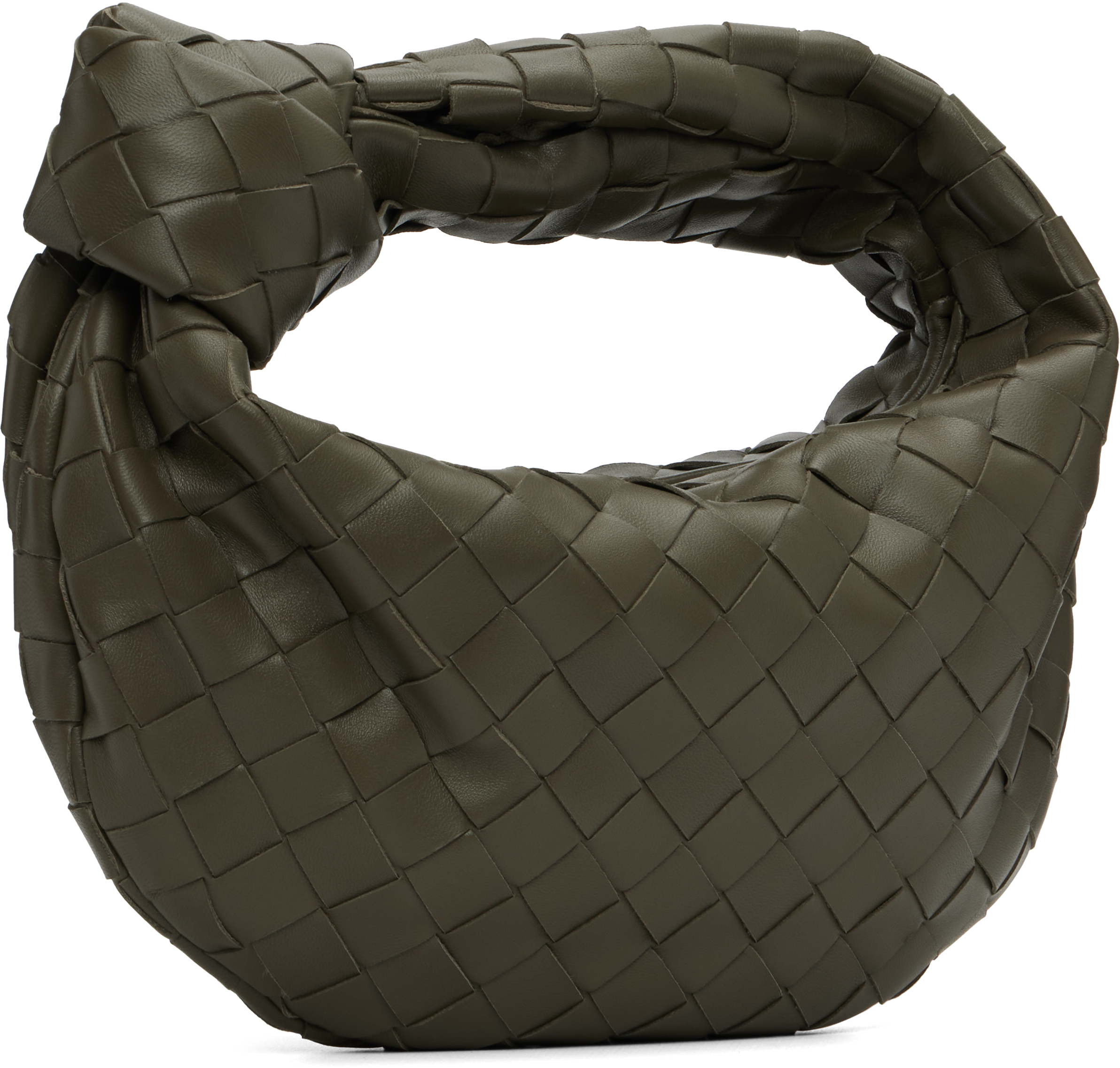 Bottega Veneta Green Mini Jodie Bag In Green