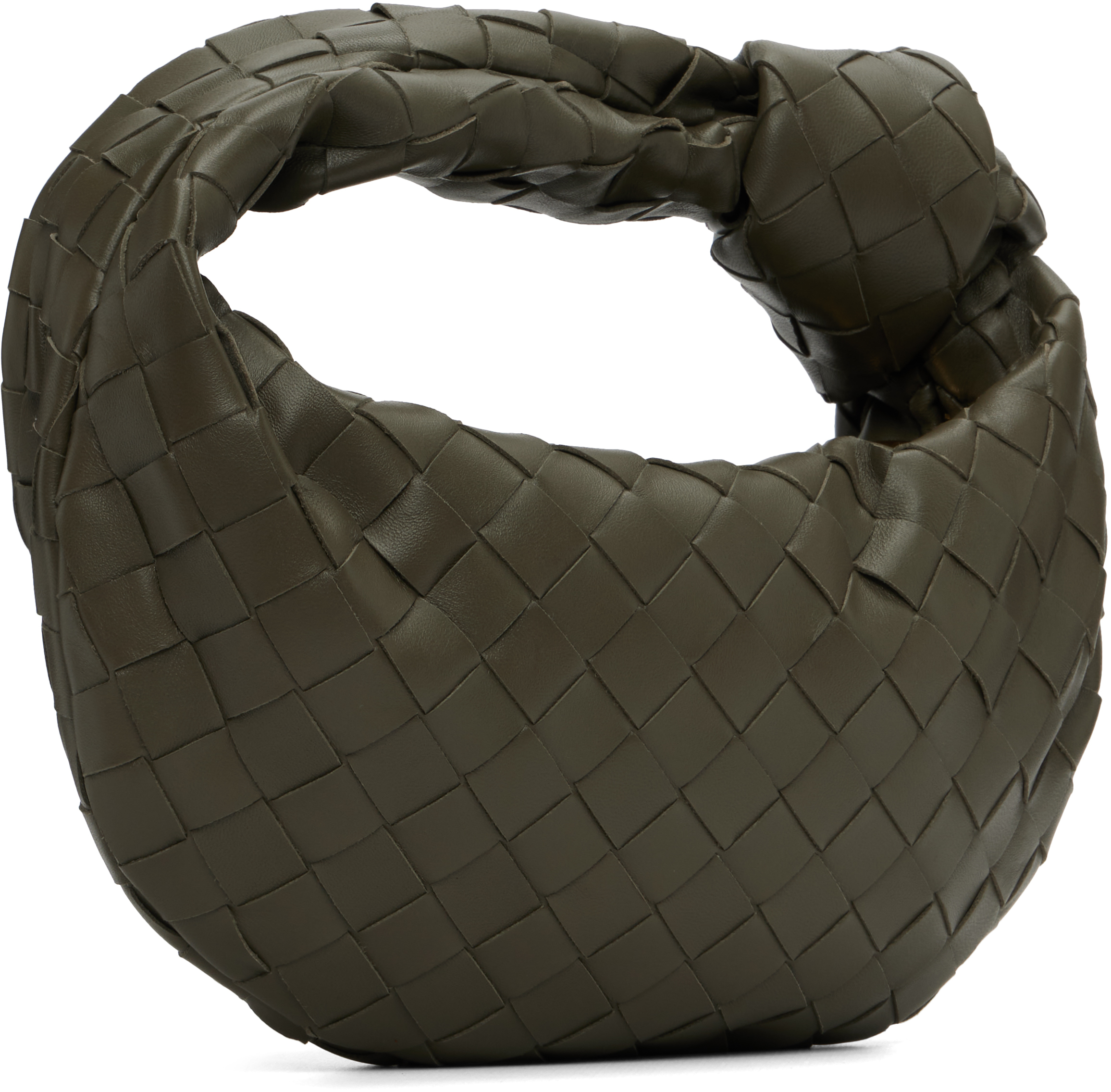Bottega Veneta Green Mini Jodie Bag In Green