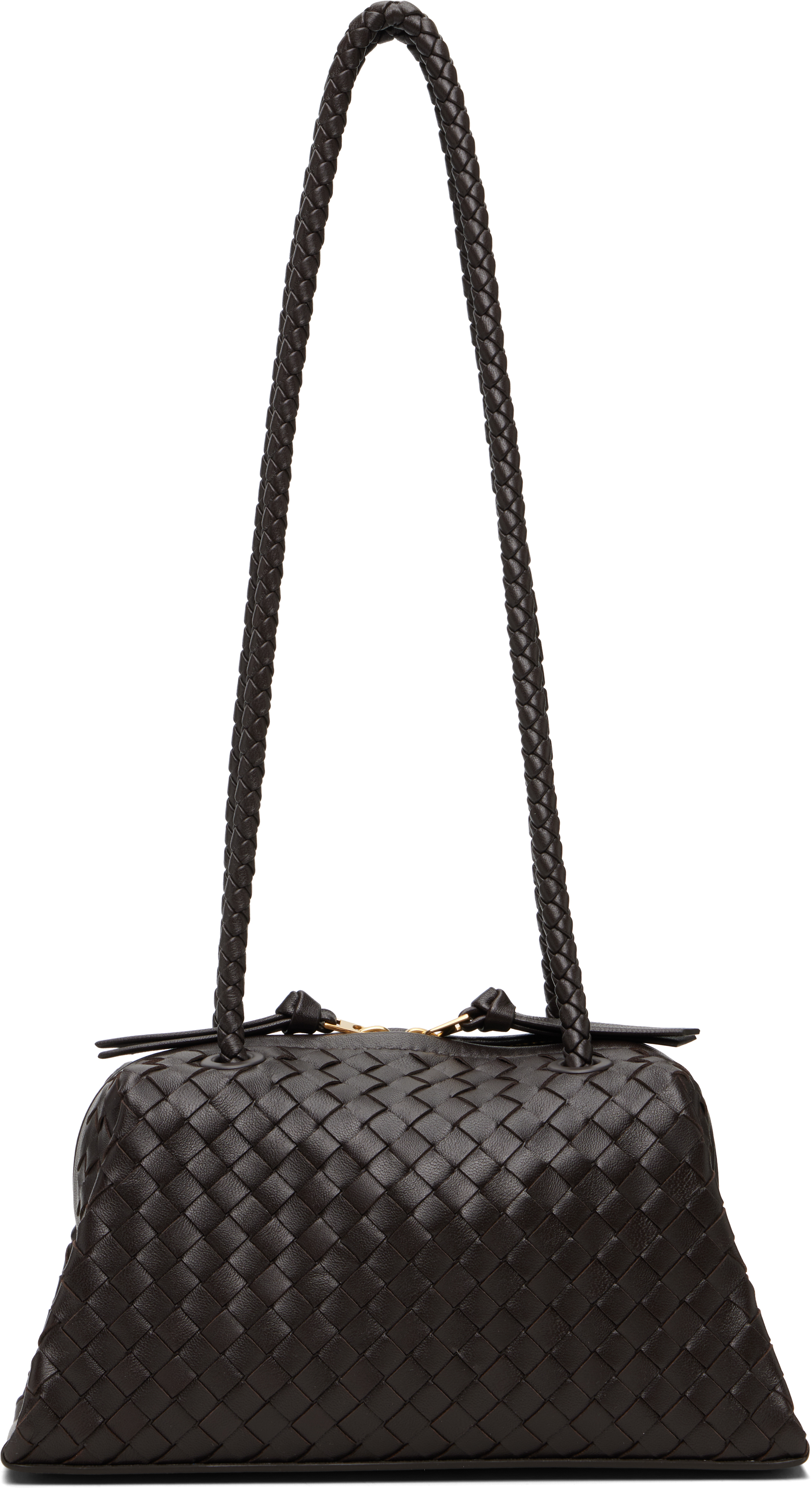 Bottega Veneta: Brown Tokyo Bag | SSENSE