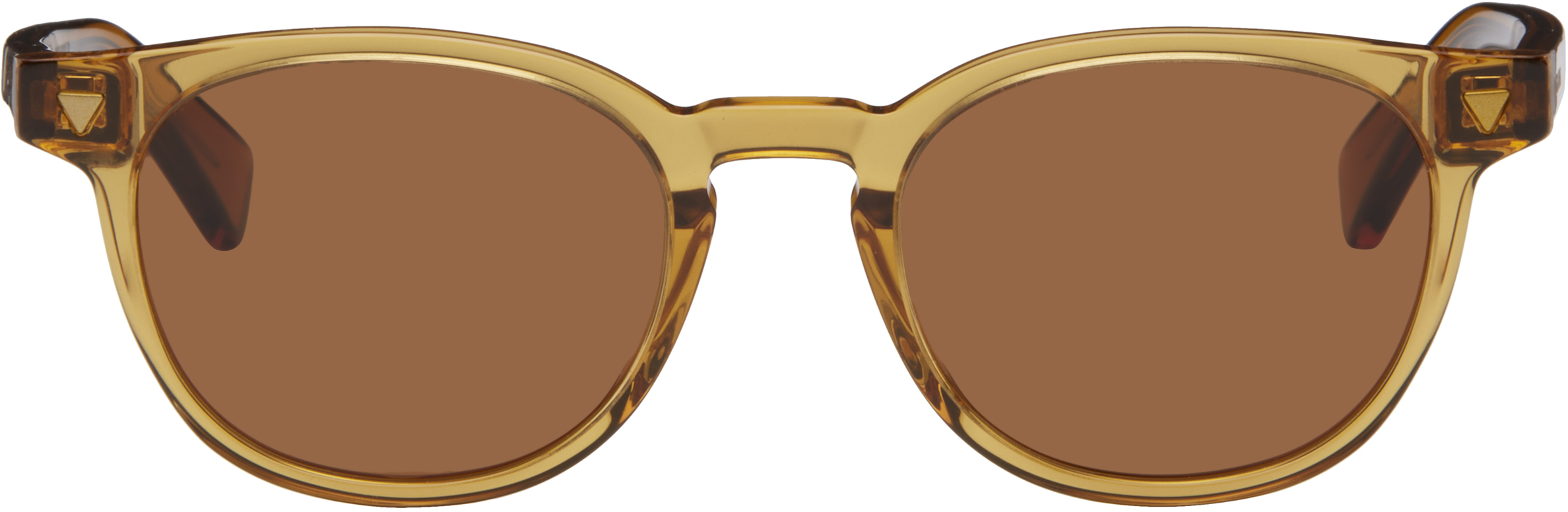 Orange Round Sunglasses