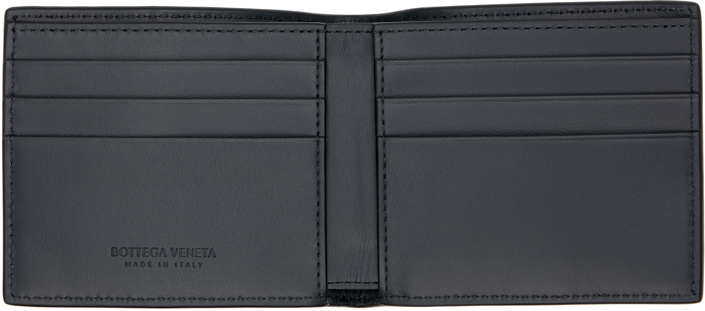 Bottega Veneta Gray Cassette Bi-fold Wallet