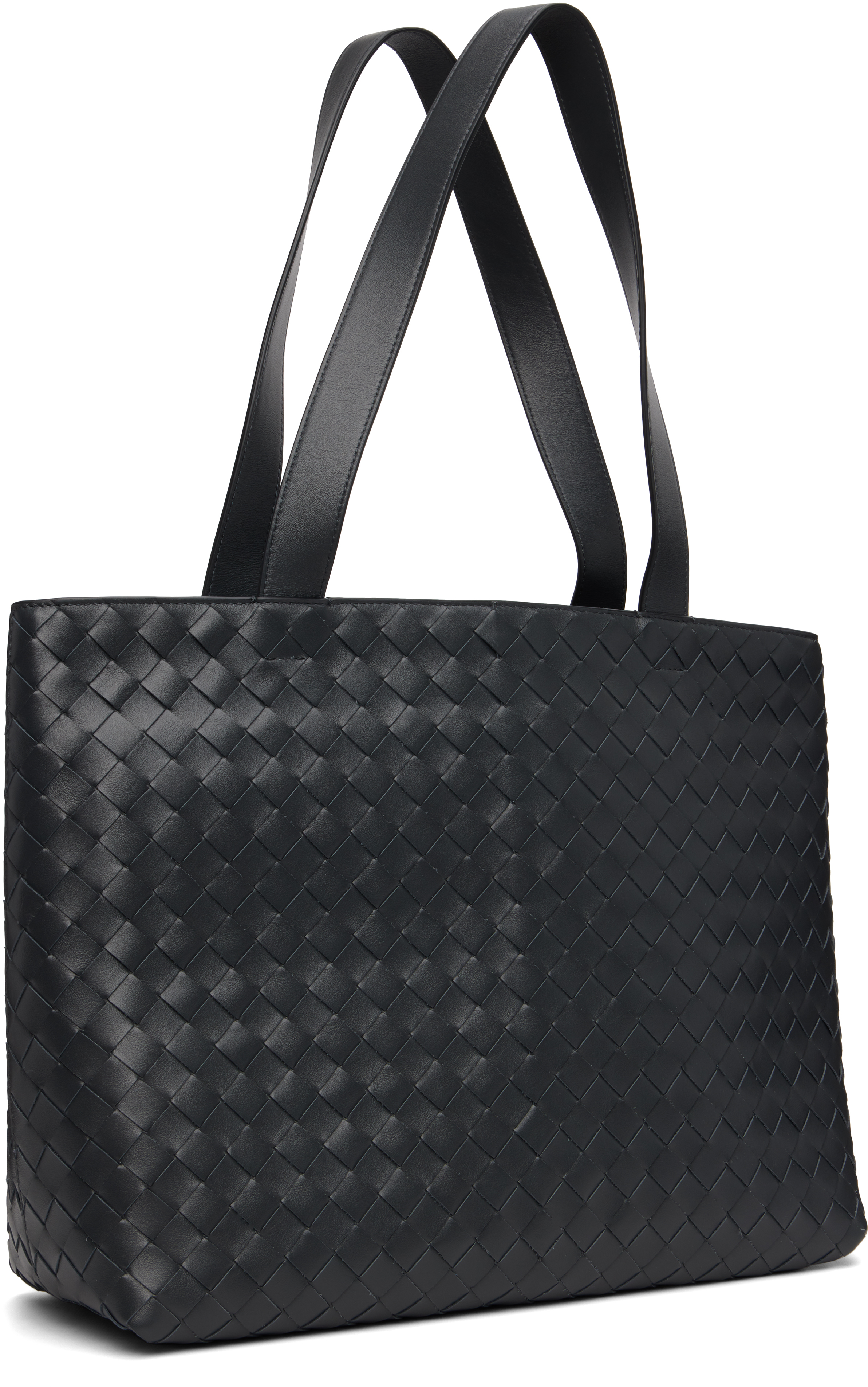 Bottega Veneta Navy Avenue Tote