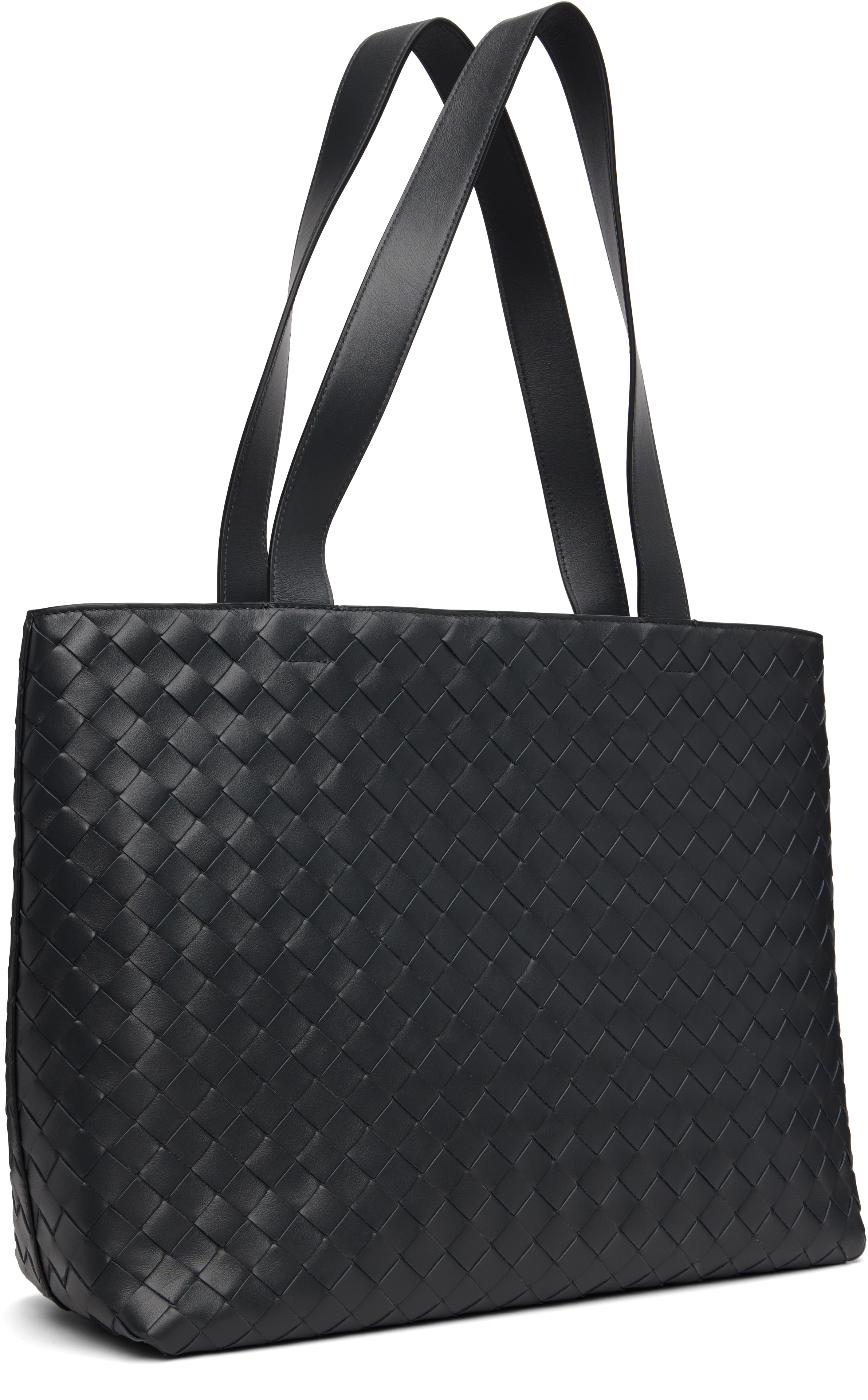 Bottega Veneta Navy Avenue Tote