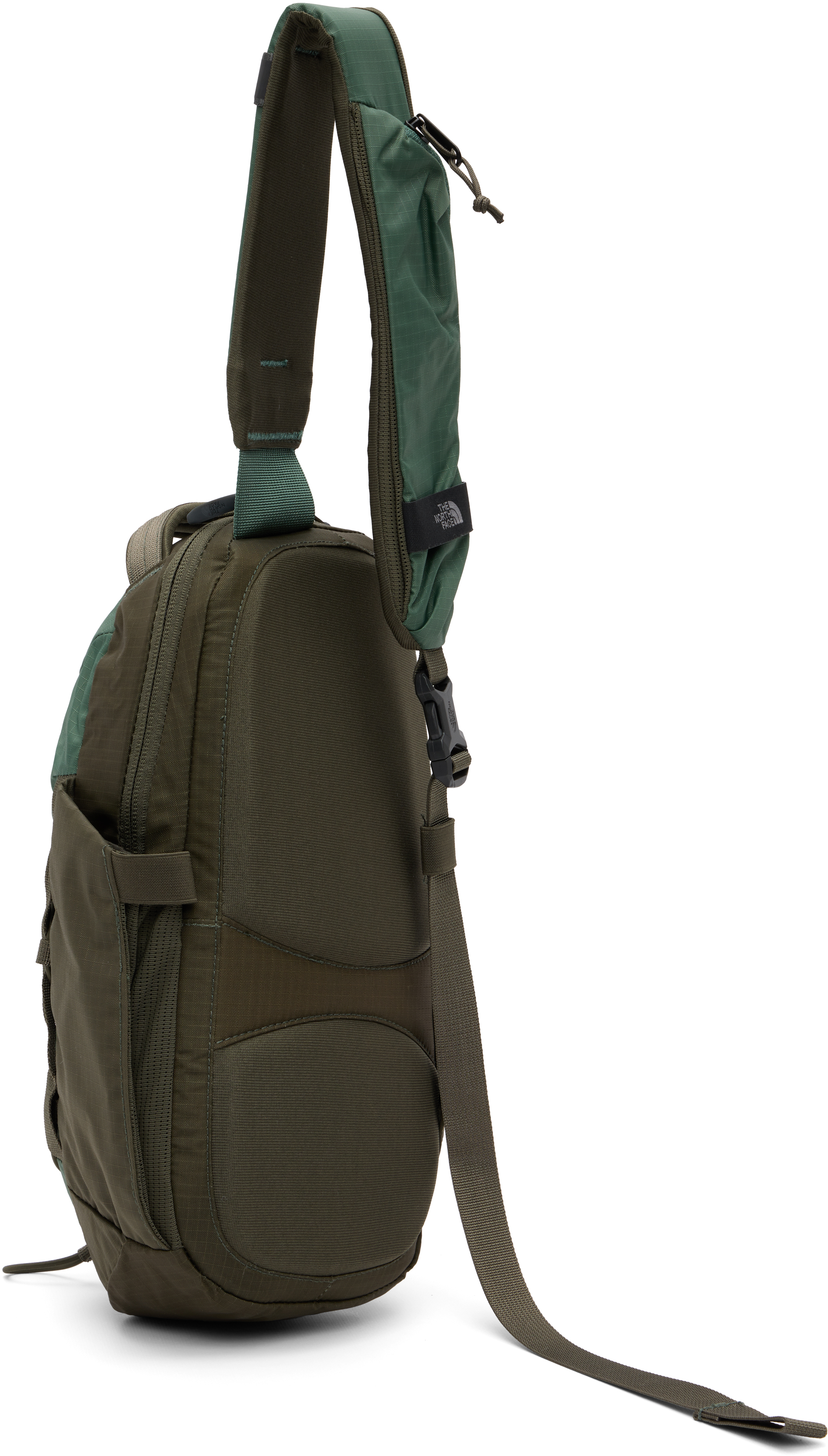The North Face Green & Khaki Borealis Sling Backpack