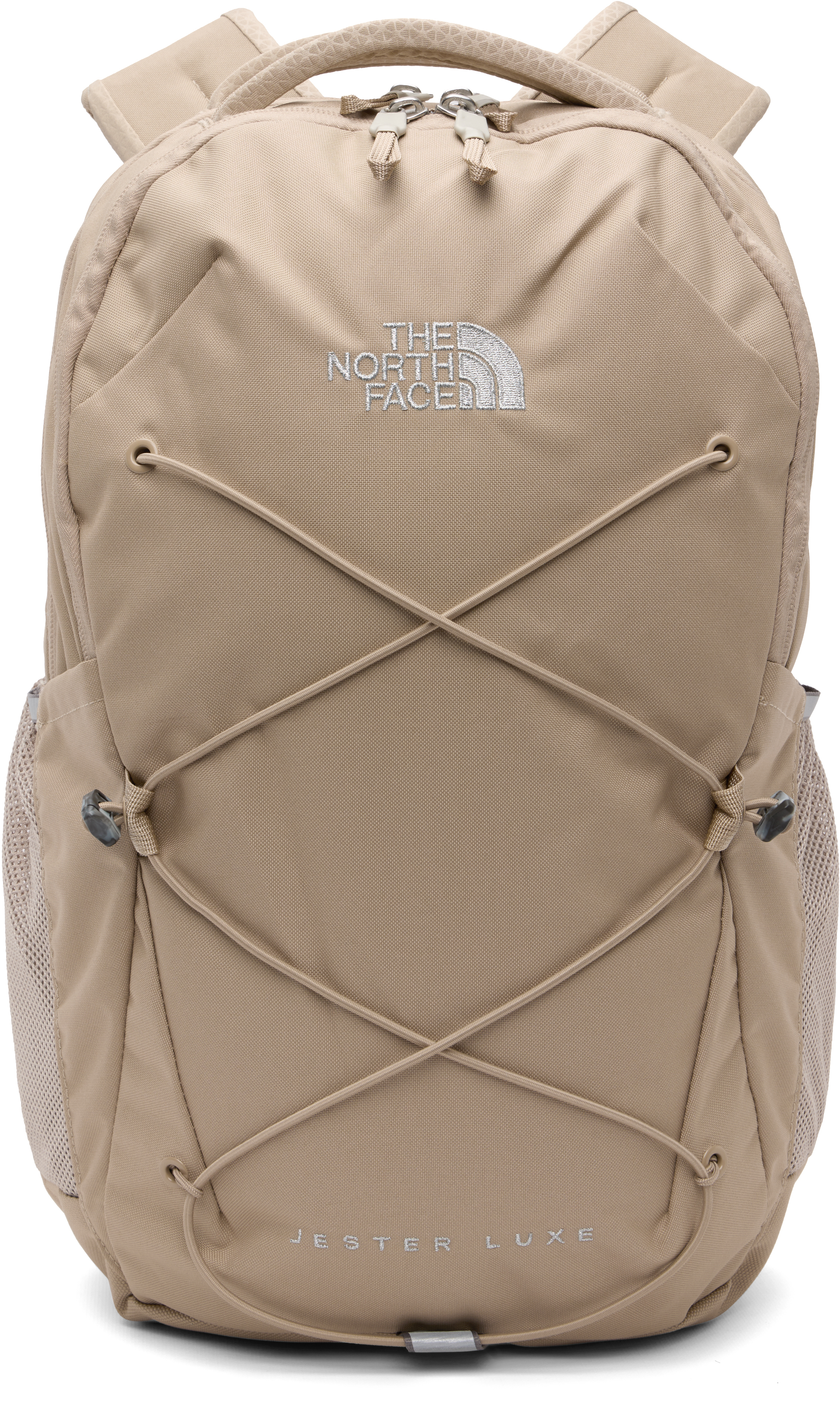 north face backpack brown jester womens The and a breathable lumbar panel that keeps airflow moving even when the pack is loaded up and the day is warm Taupe Jester Luxe Backpack by