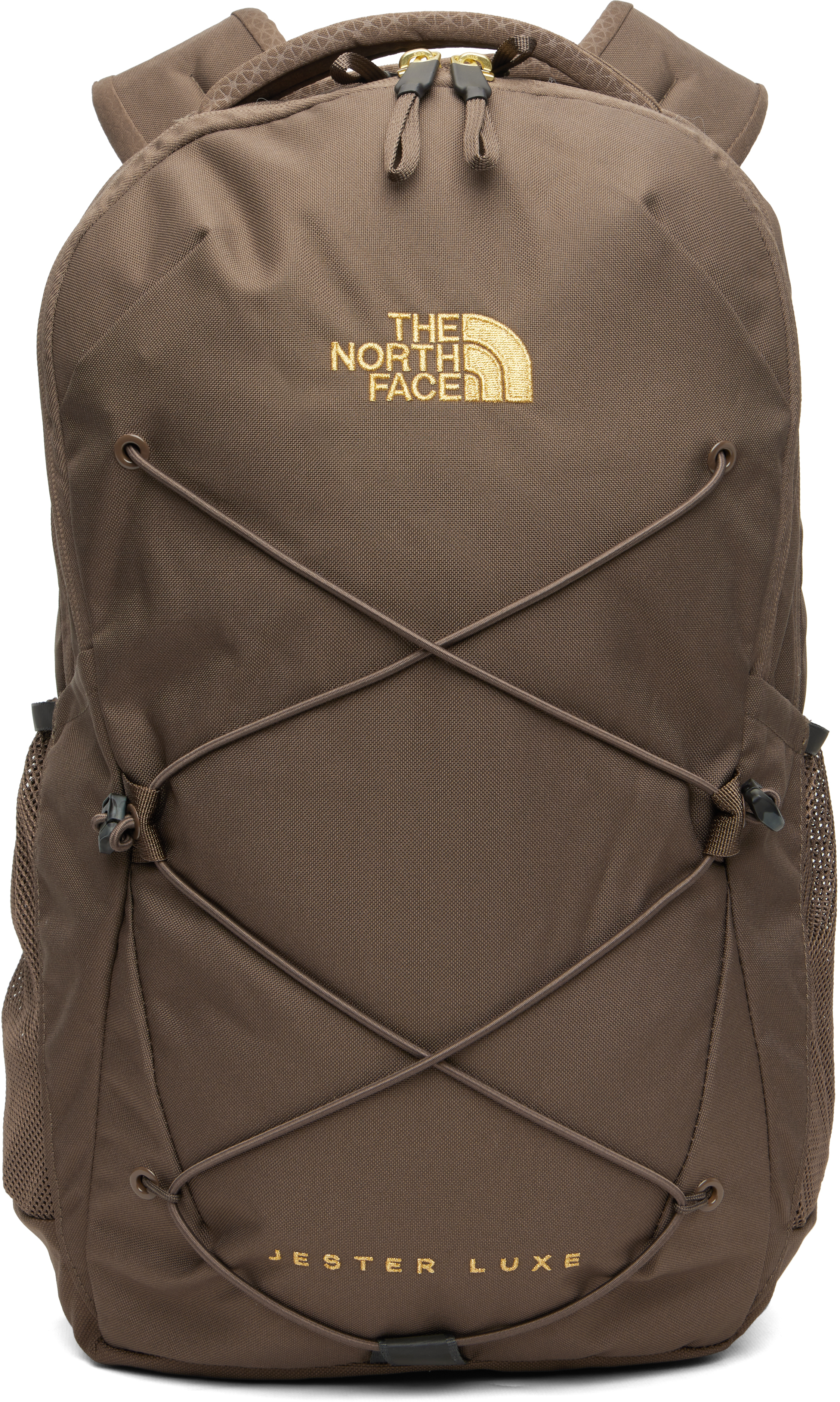 The North Face: Brown Jester Luxe Backpack | SSENSE