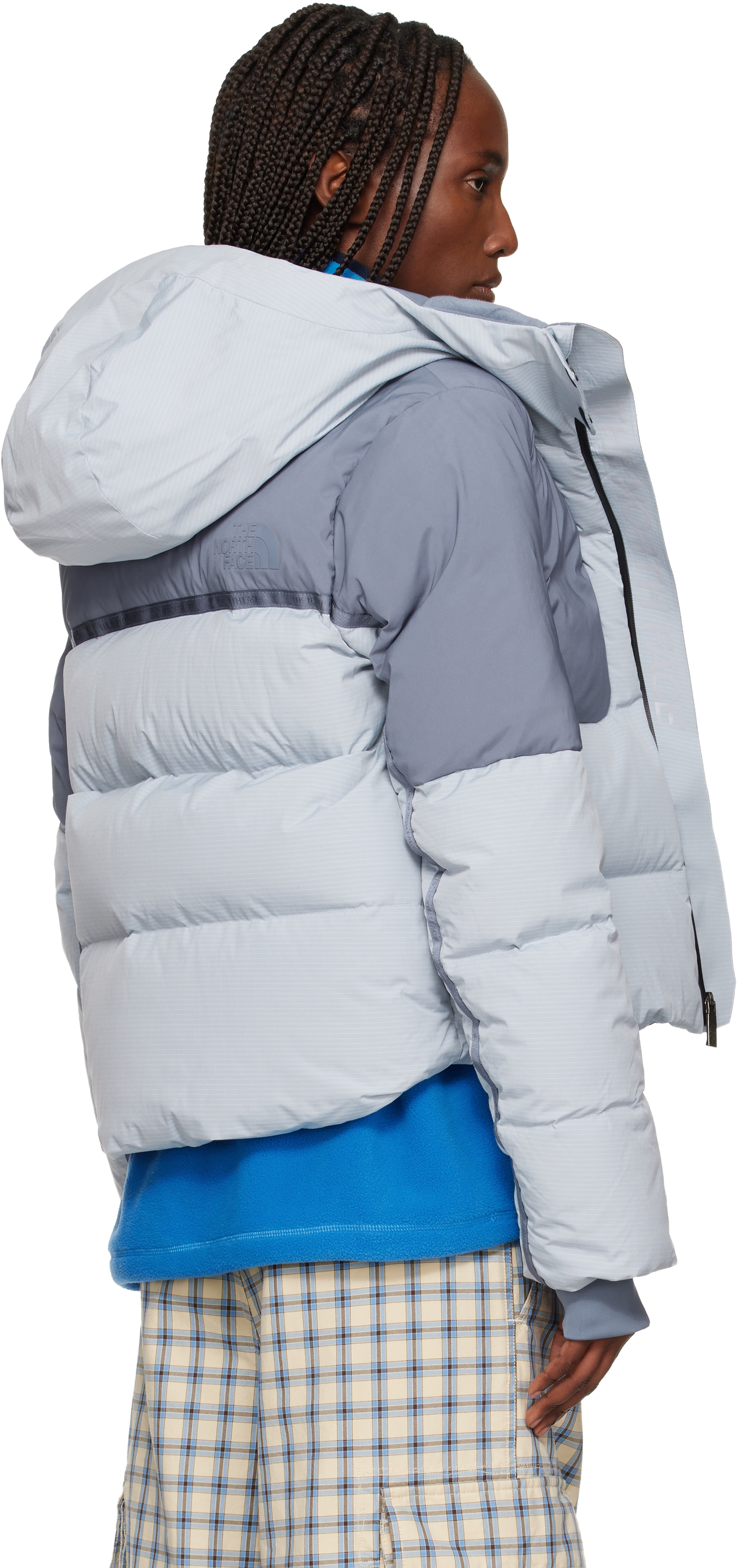 The North Face Blue Cold Spell Cropped Down Jacket
