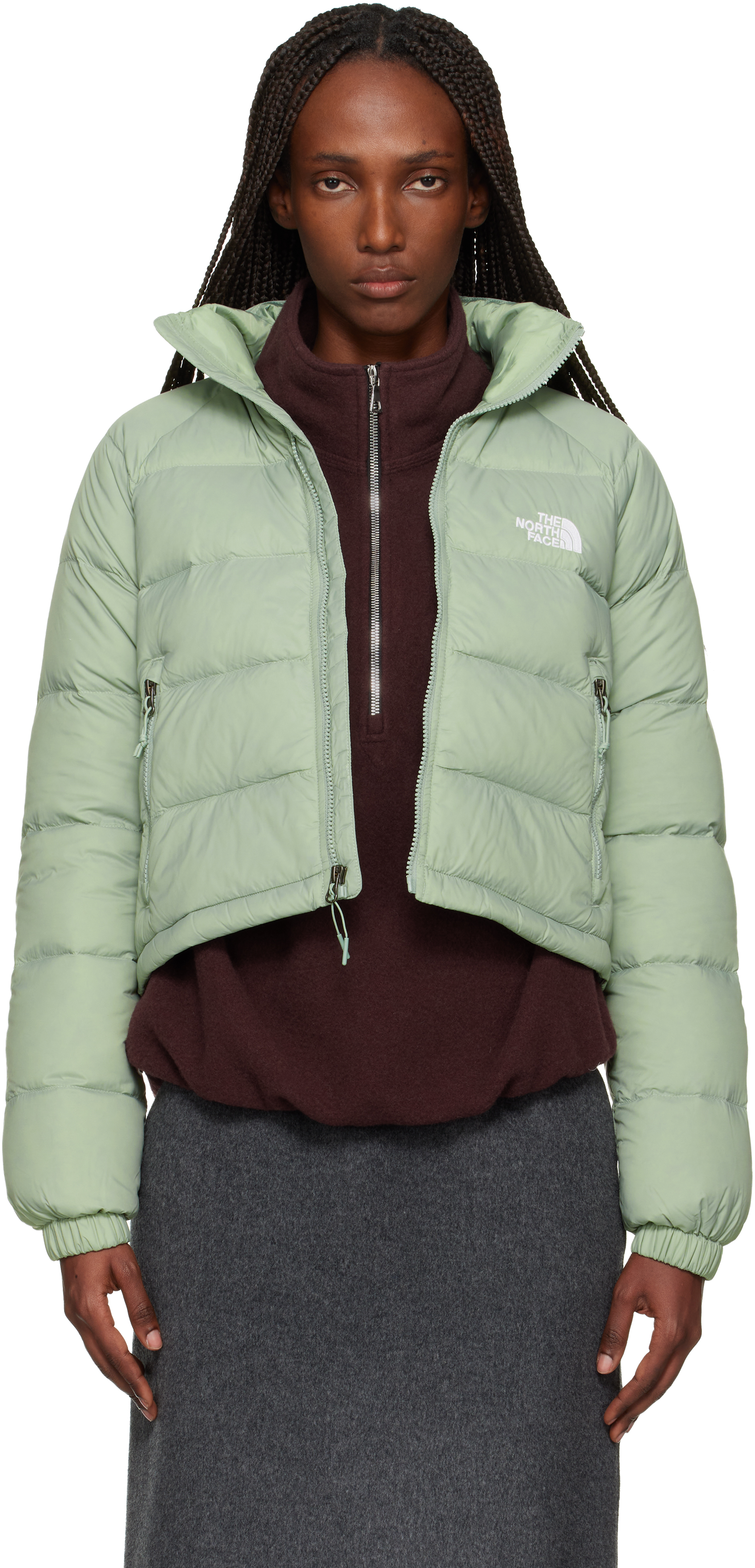 Green Hydrenalite Down Jacket by The North Face on Sale