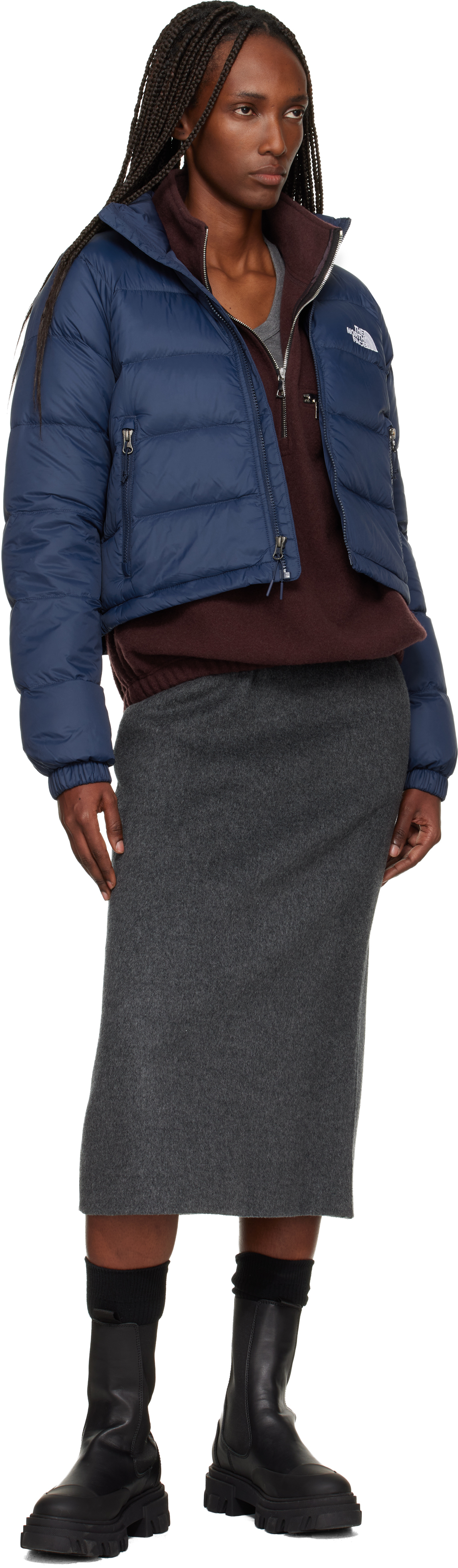 The North Face Navy Hydrenalite Down Jacket