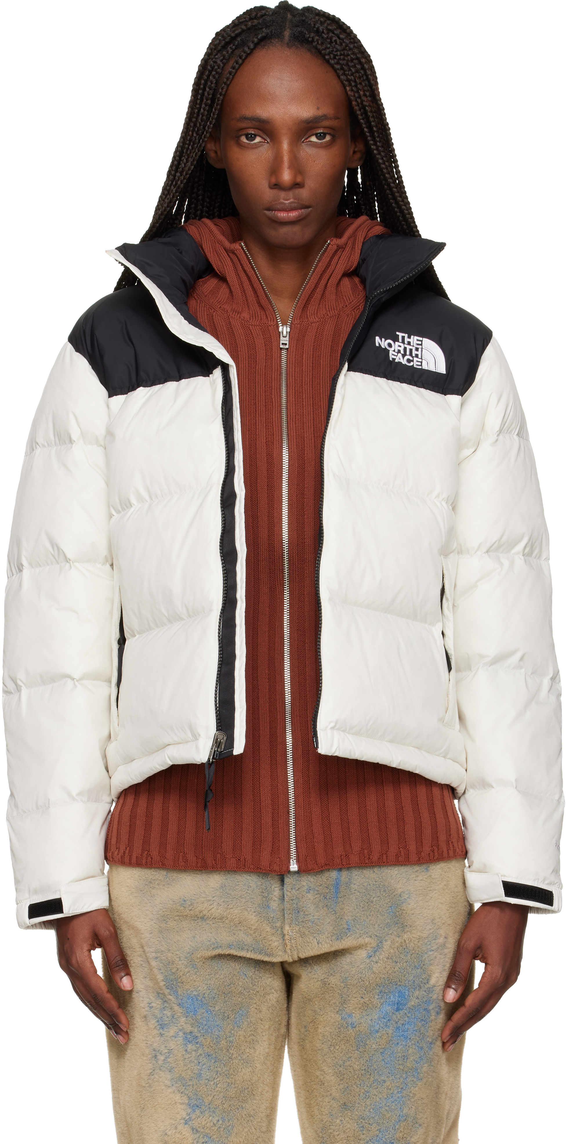 The North Face: ホワイト 1996 レトロ ヌプシ ダウンジャケット