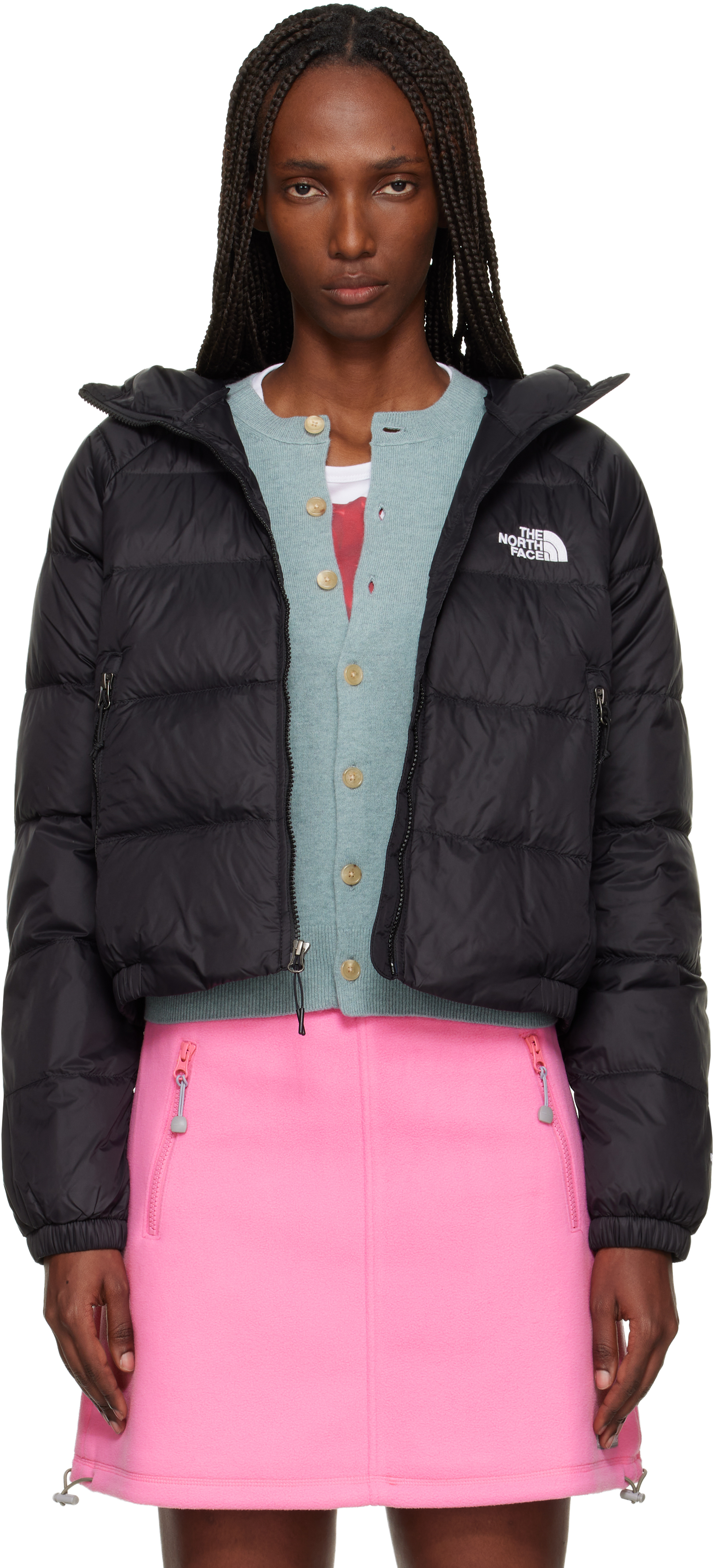 The North Face: ブラック Hydrenalite ダウンジャケット The North Face: ブラック Hydrenalite ダウンジャケット
