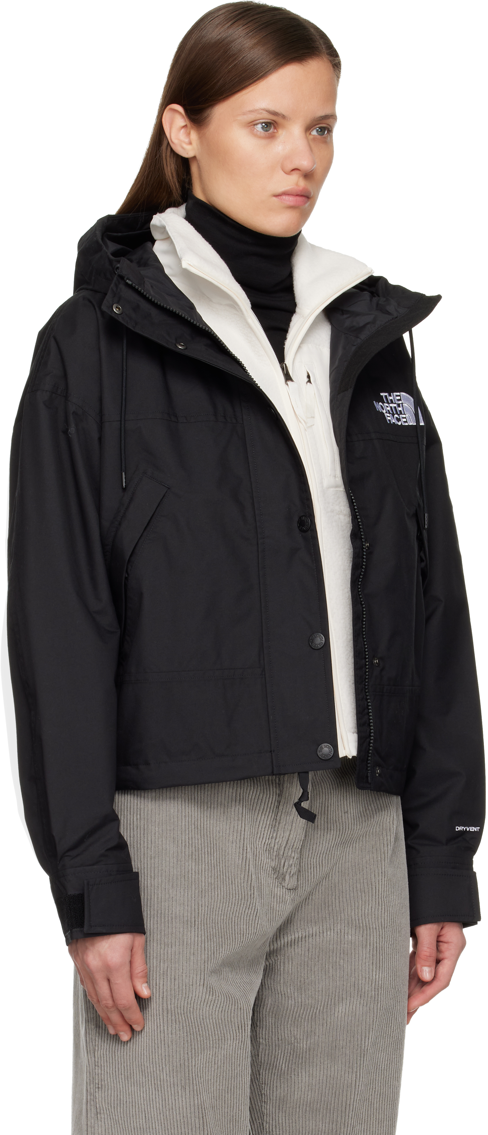 The North Face Black Reign On Rain Jacket