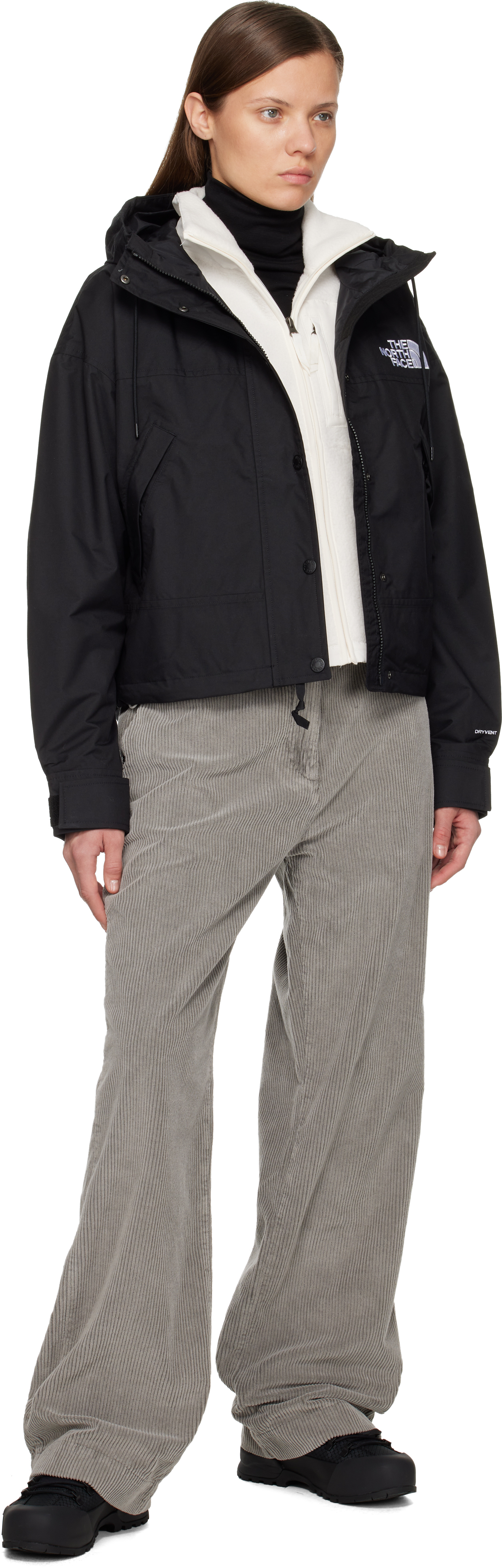 The North Face Black Reign On Rain Jacket