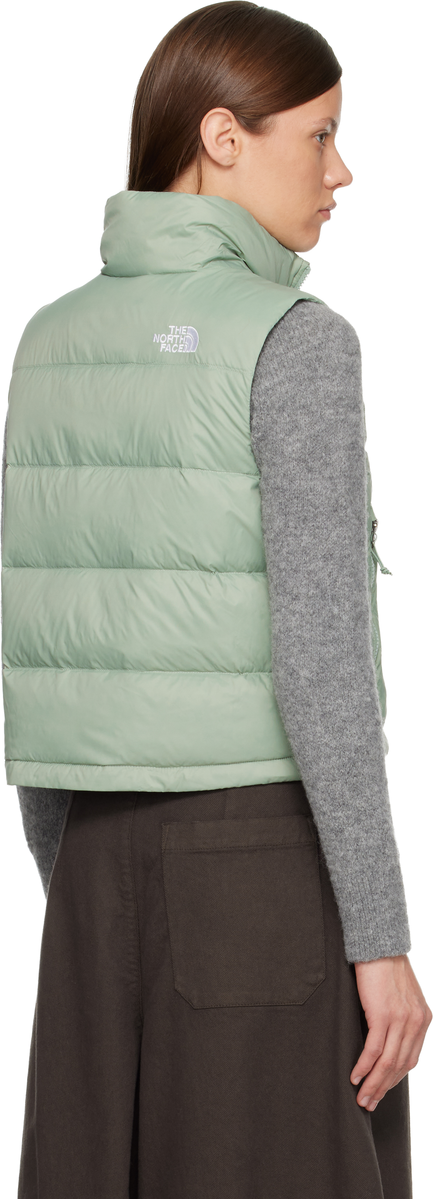 The North Face Green Hydrenalite A-line Down Vest