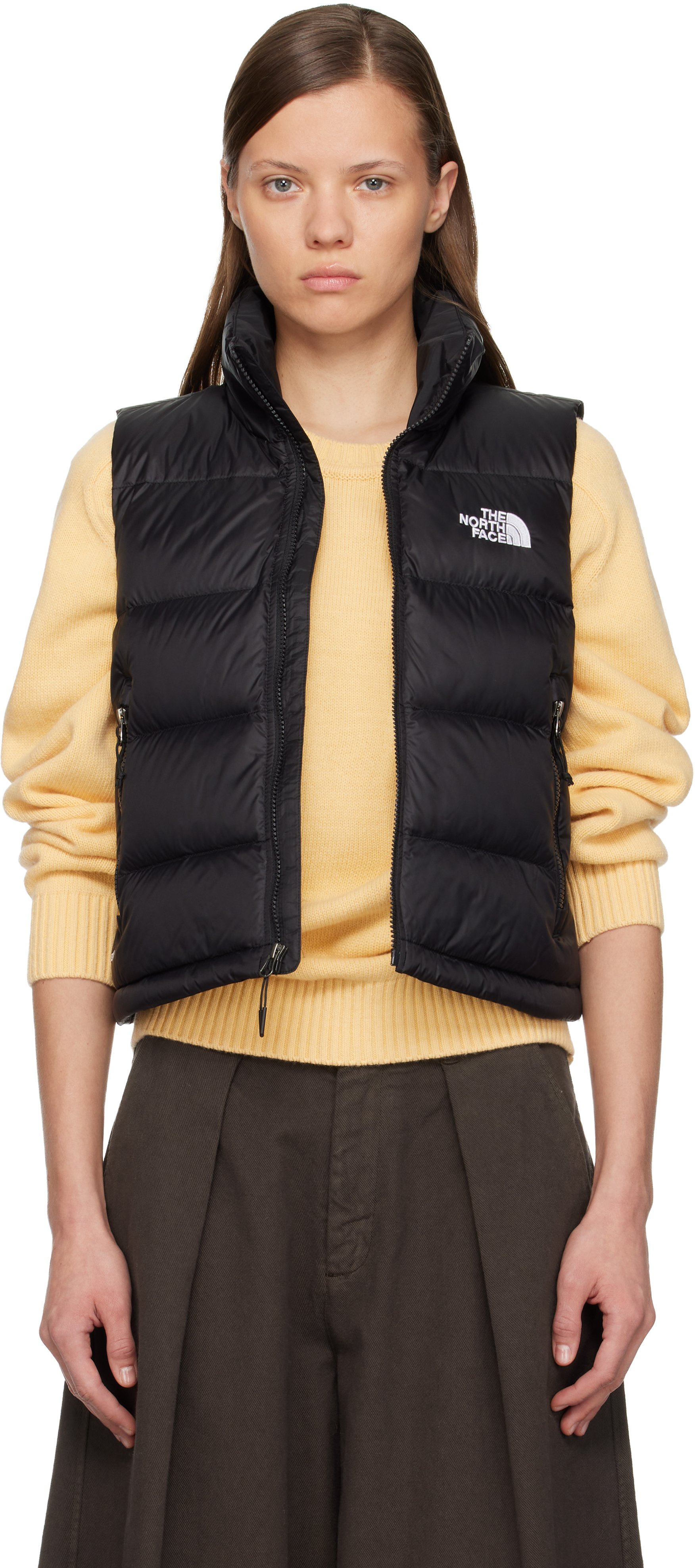 The North Face Black Hydrenalite A-line Down Vest