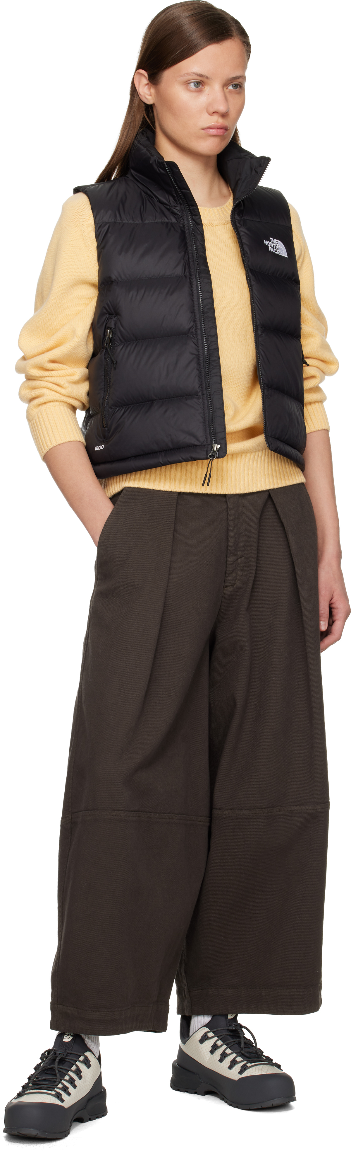 The North Face Black Hydrenalite A-line Down Vest