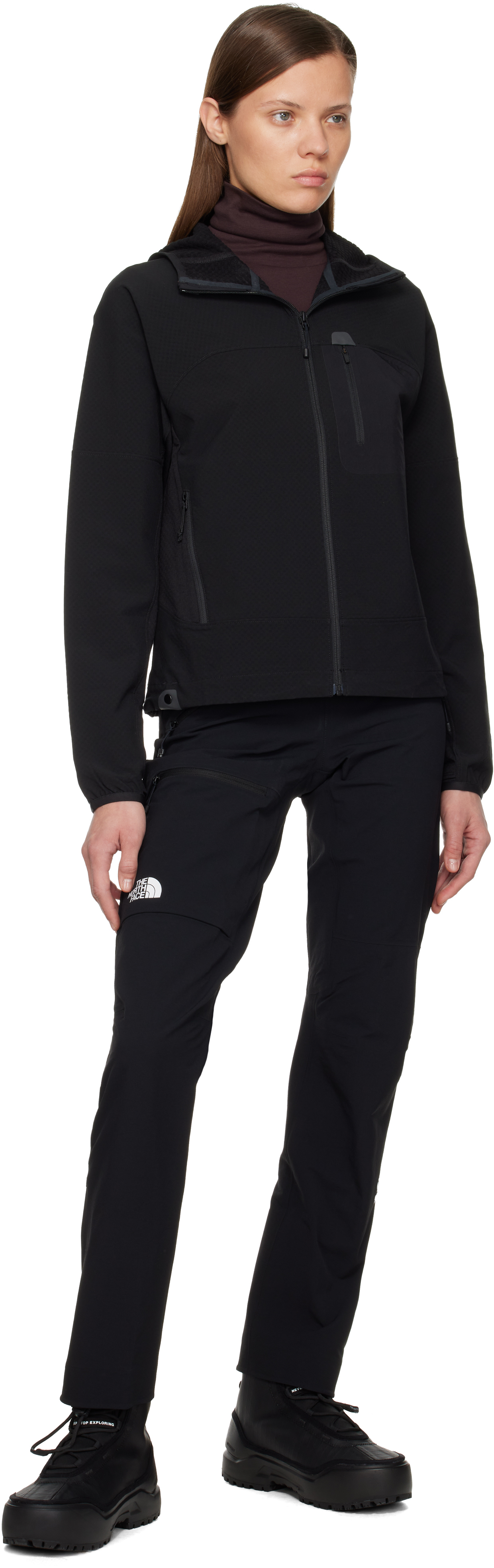 The North Face Black Summit Series Chamlang Soft Shell Trousers
