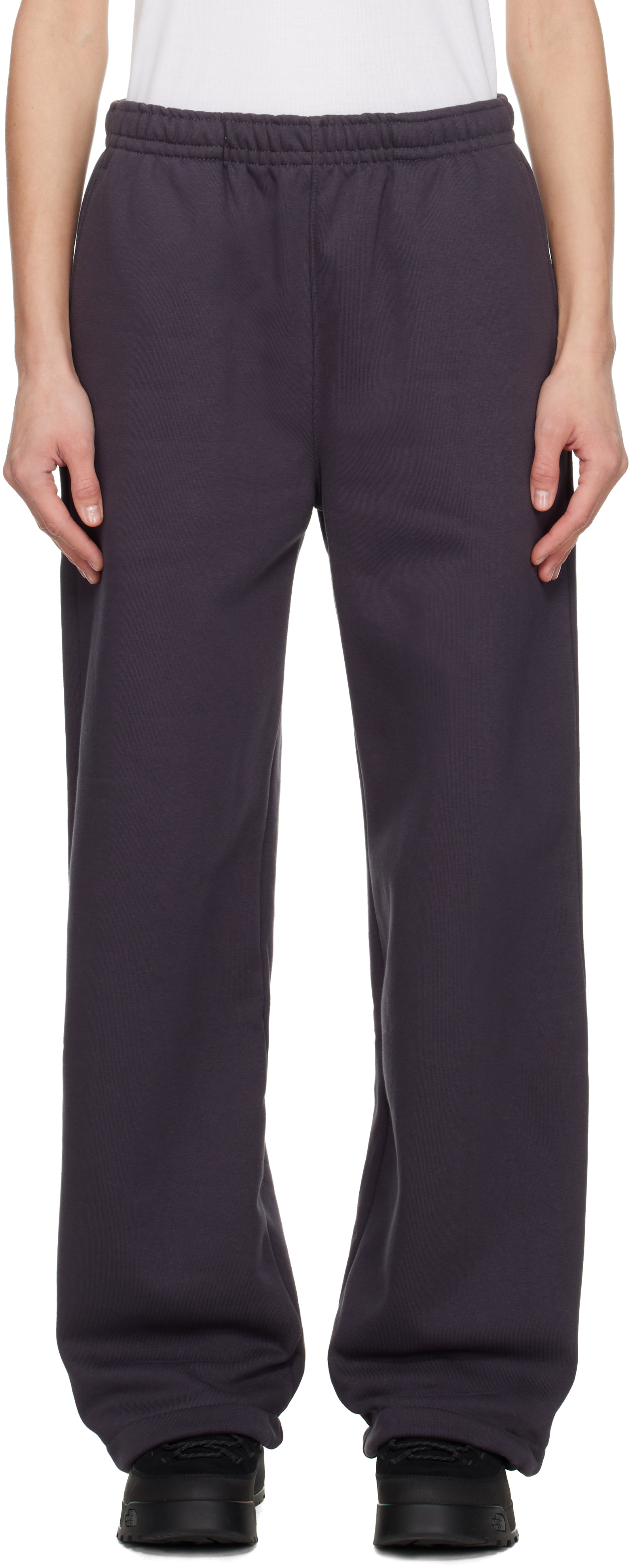 The North Face Gray Tnf Red Box Sweatpants