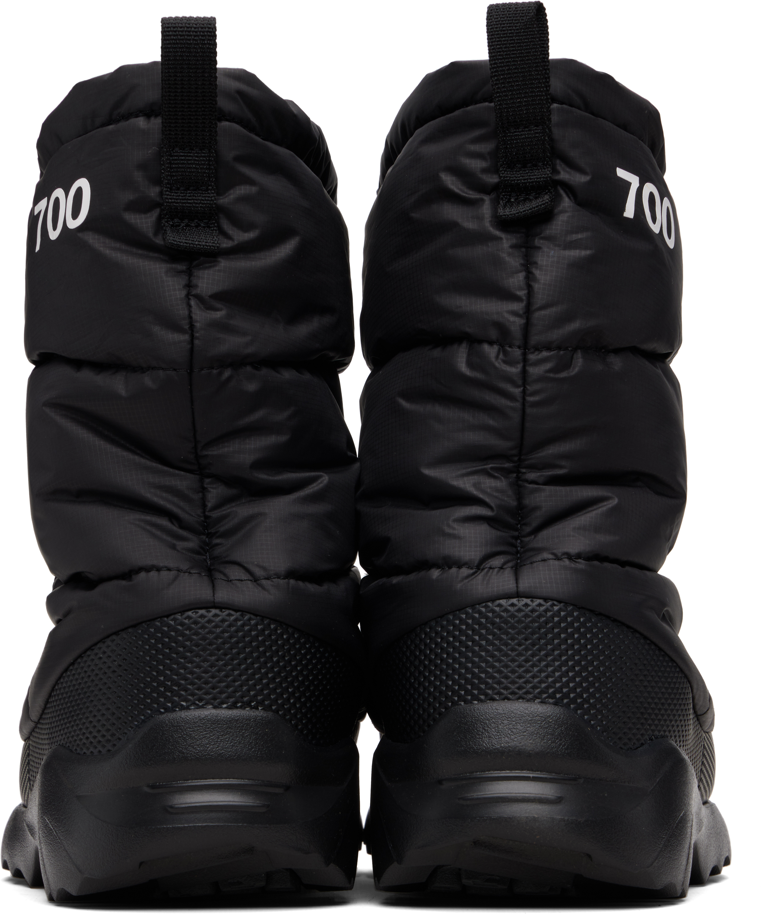 The North Face Black Nuptse Traction Boots