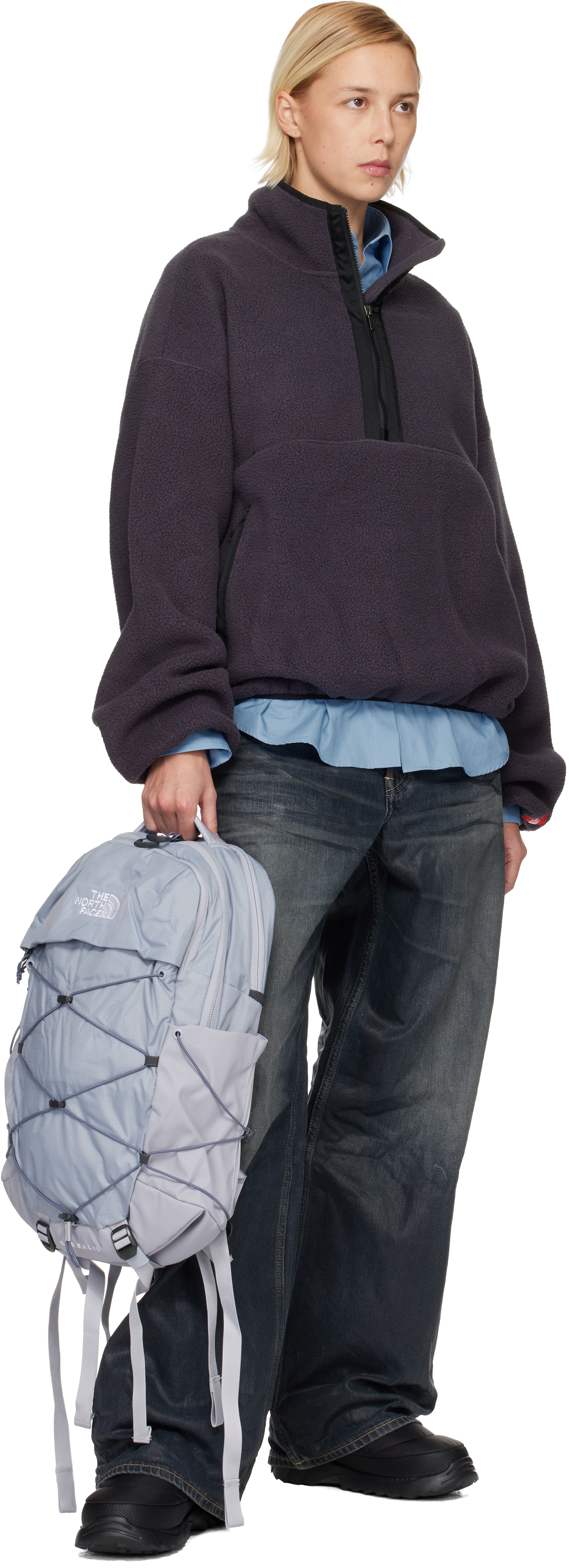 The North Face Black Nuptse Traction Boots