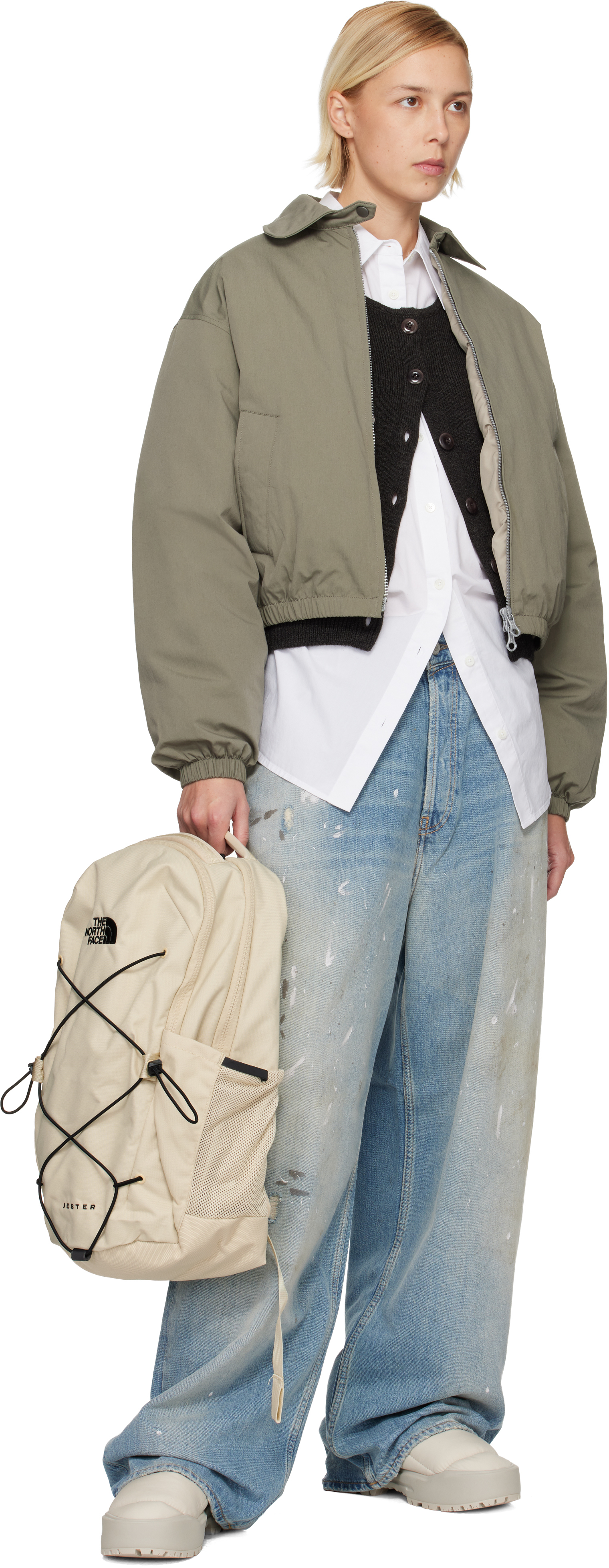 The North Face Off-white Base Camp Thermoball Mule Loafers